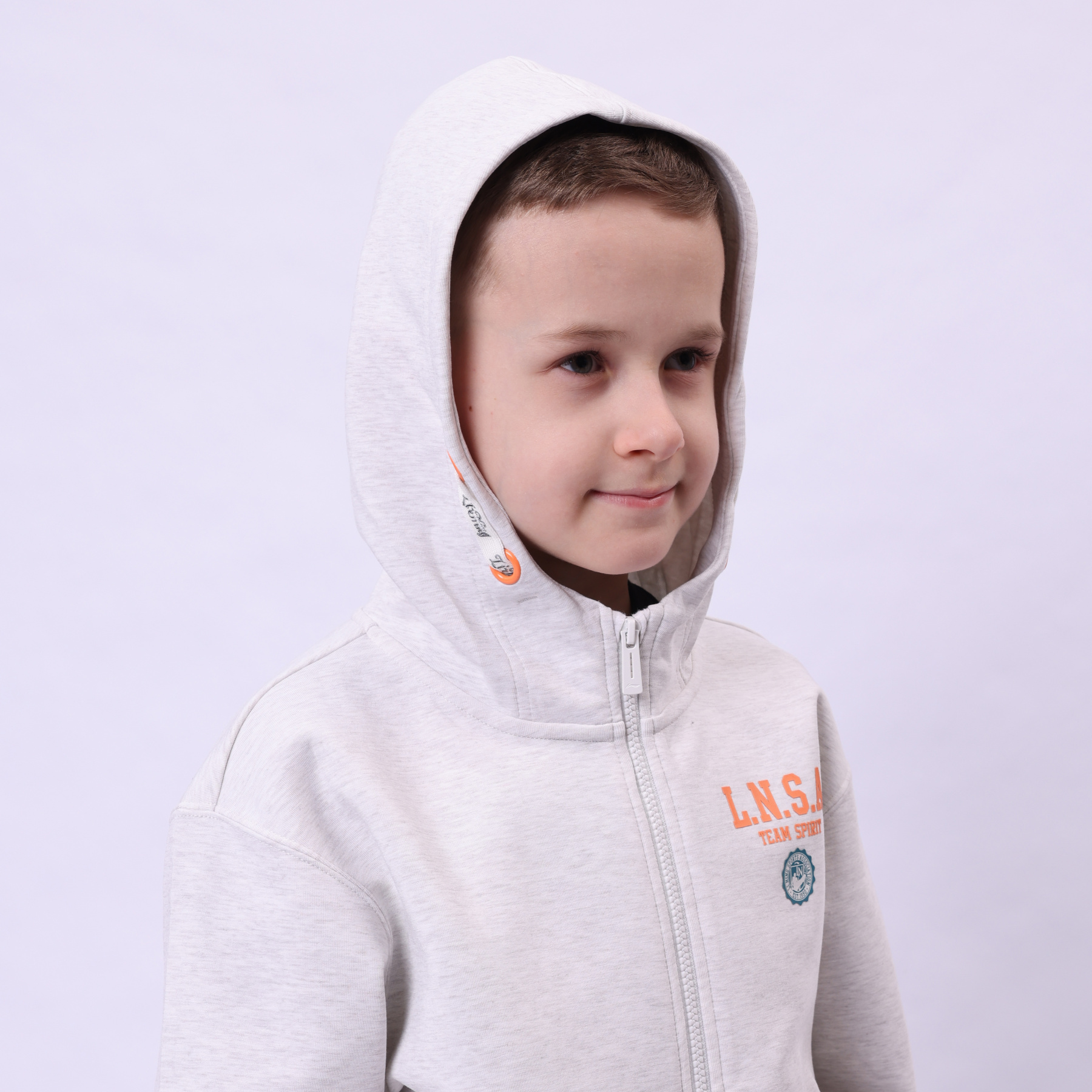 YWDU133-3 Худи Lifestyle серый