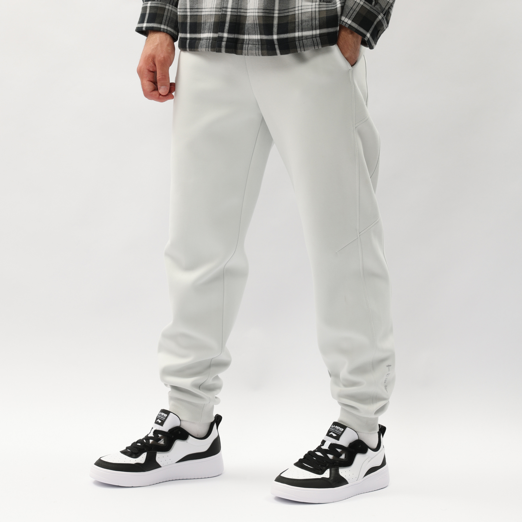 AKLU037-3 Спортивные брюки Chinese Culture серые