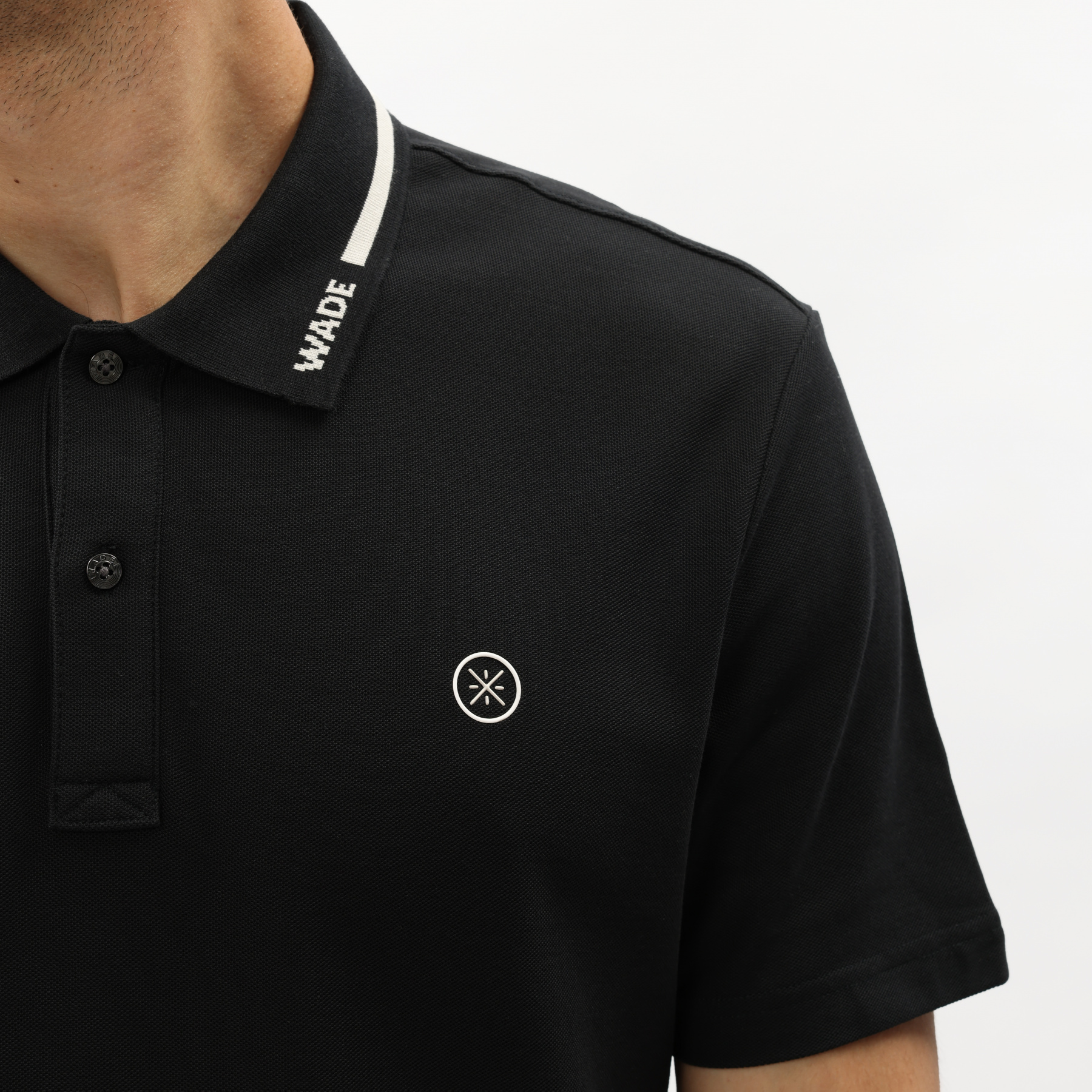 APLT043-1 Рубашка-поло Wade S/S черная