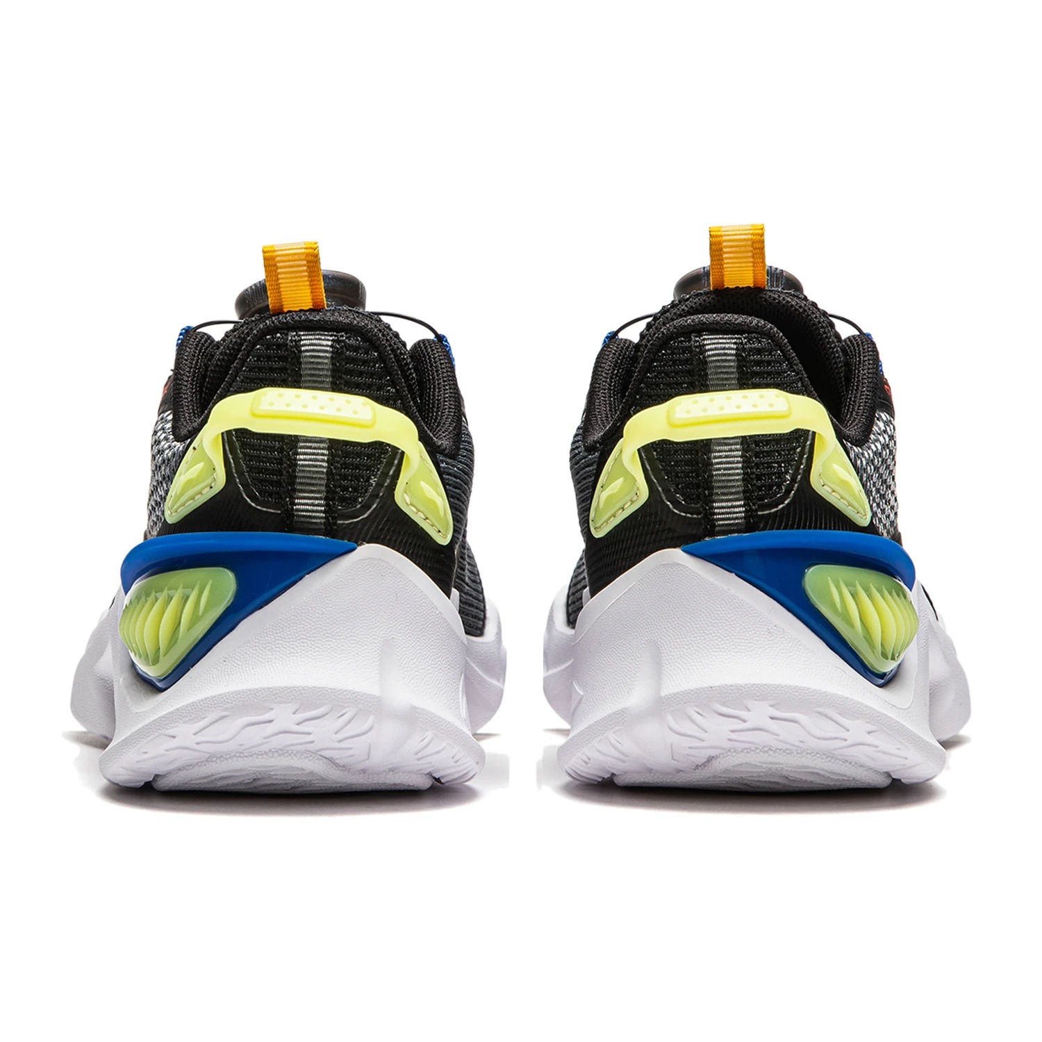 YKAU026-5 LIFESTYLE KIDS SPORTS SHOES Black/Cool Ebony