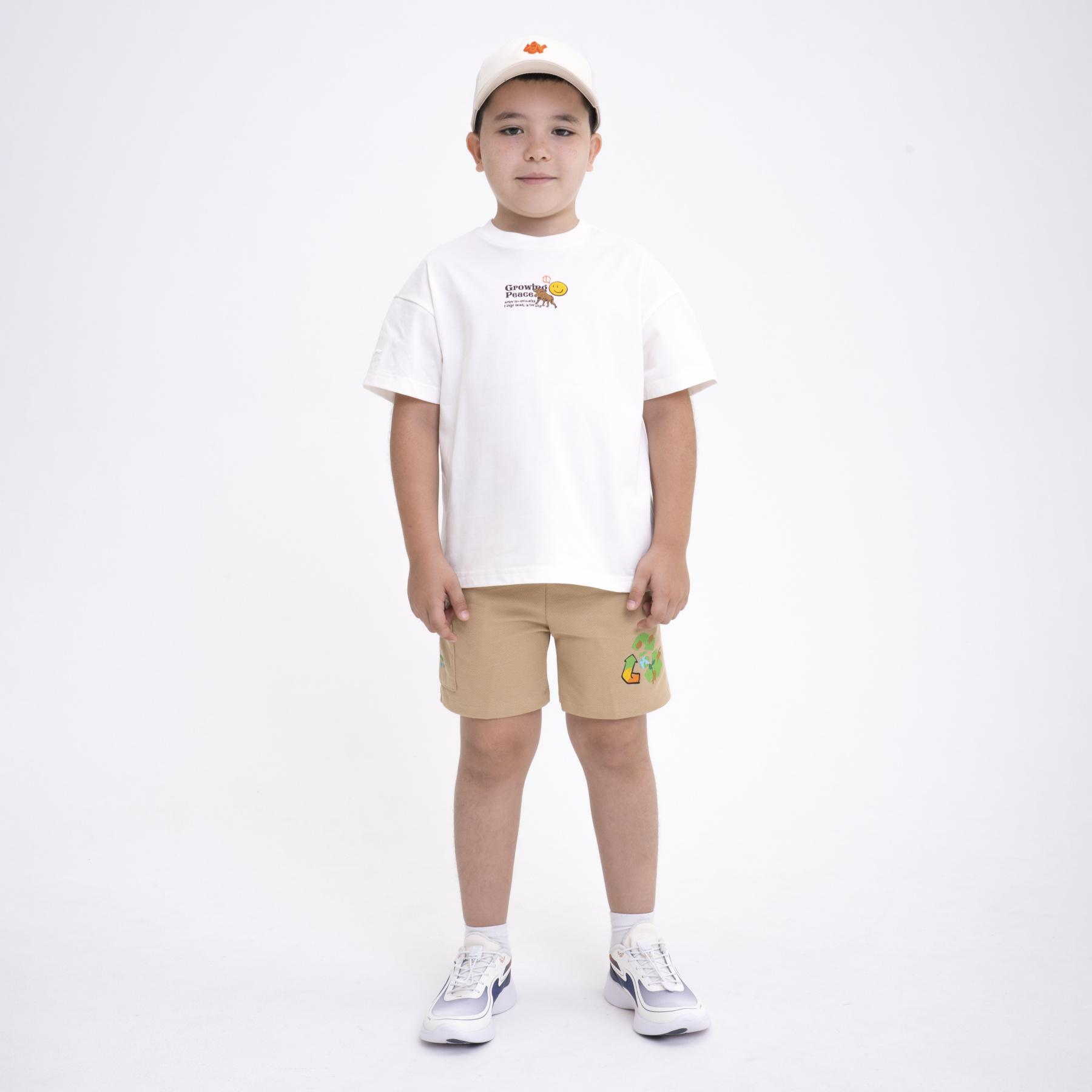 YKSU059-1 Шорты Kids песочные