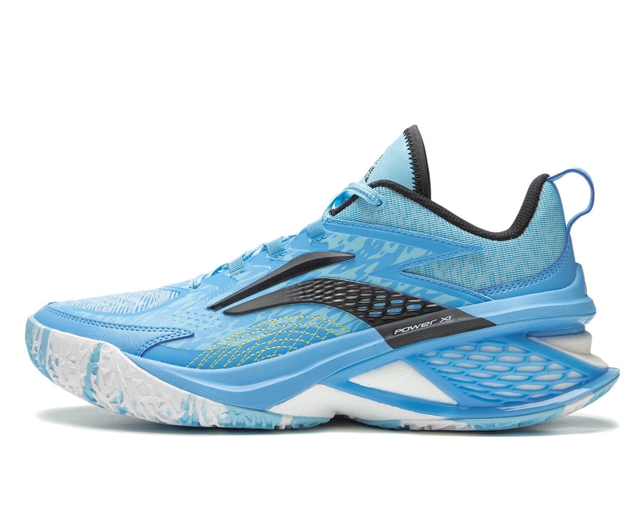 ABAU055-7 Кроссовки баскетбольные Power 11 голубые