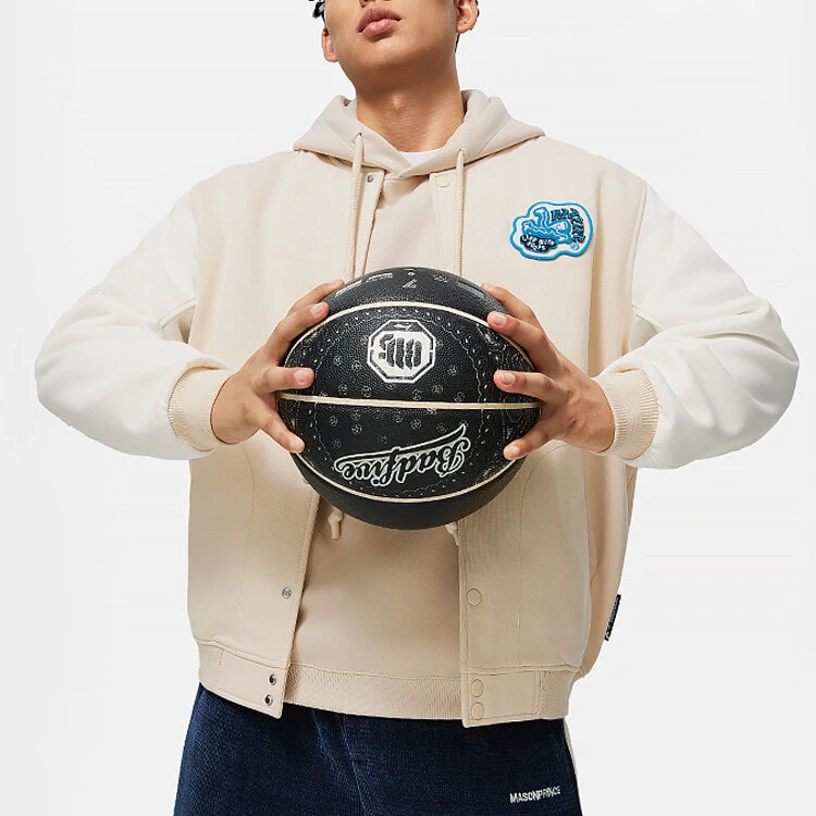 AJDU007-4 Ветровка Basketball песочный