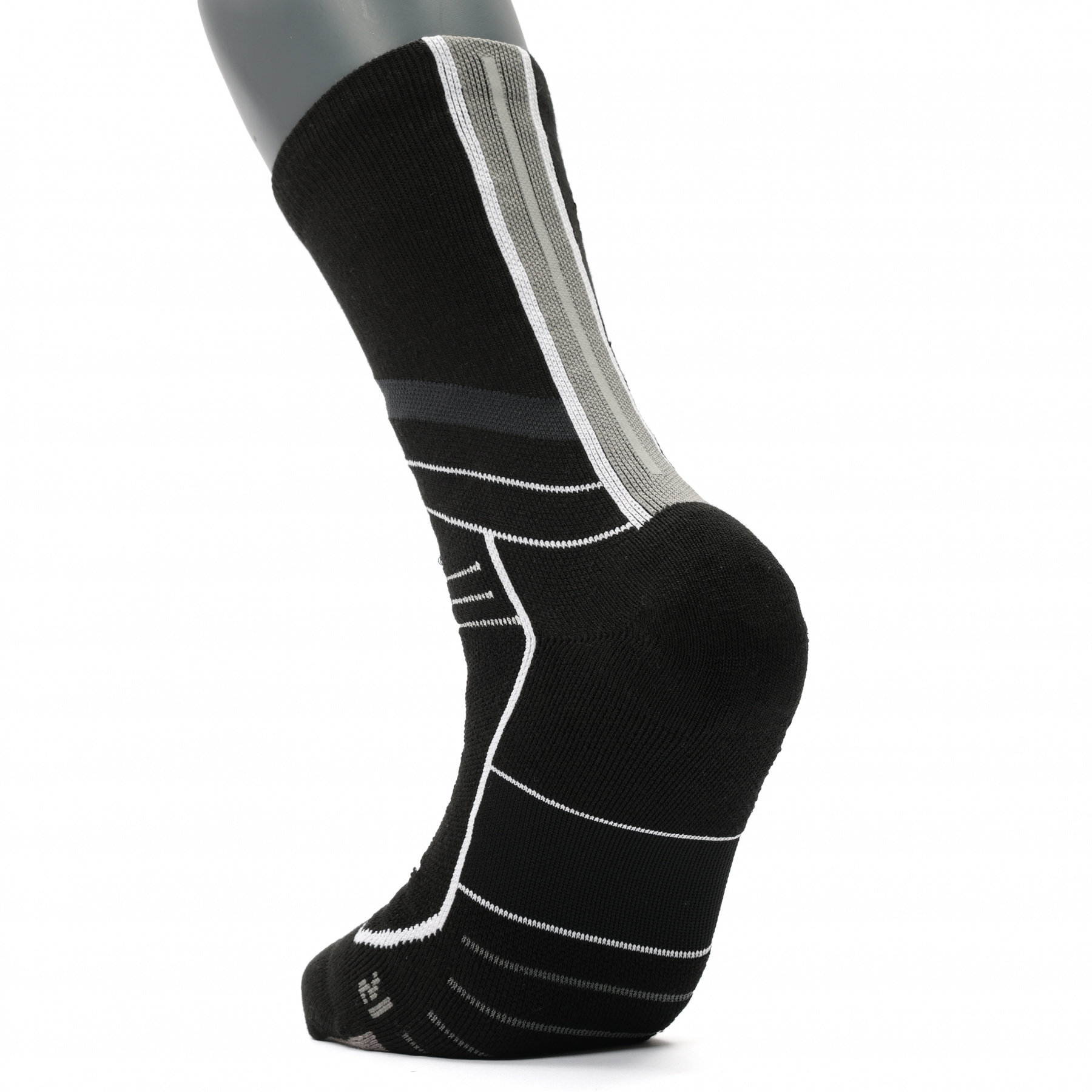 AWLV005-1 Носки высокие Bad5 On-Court черный