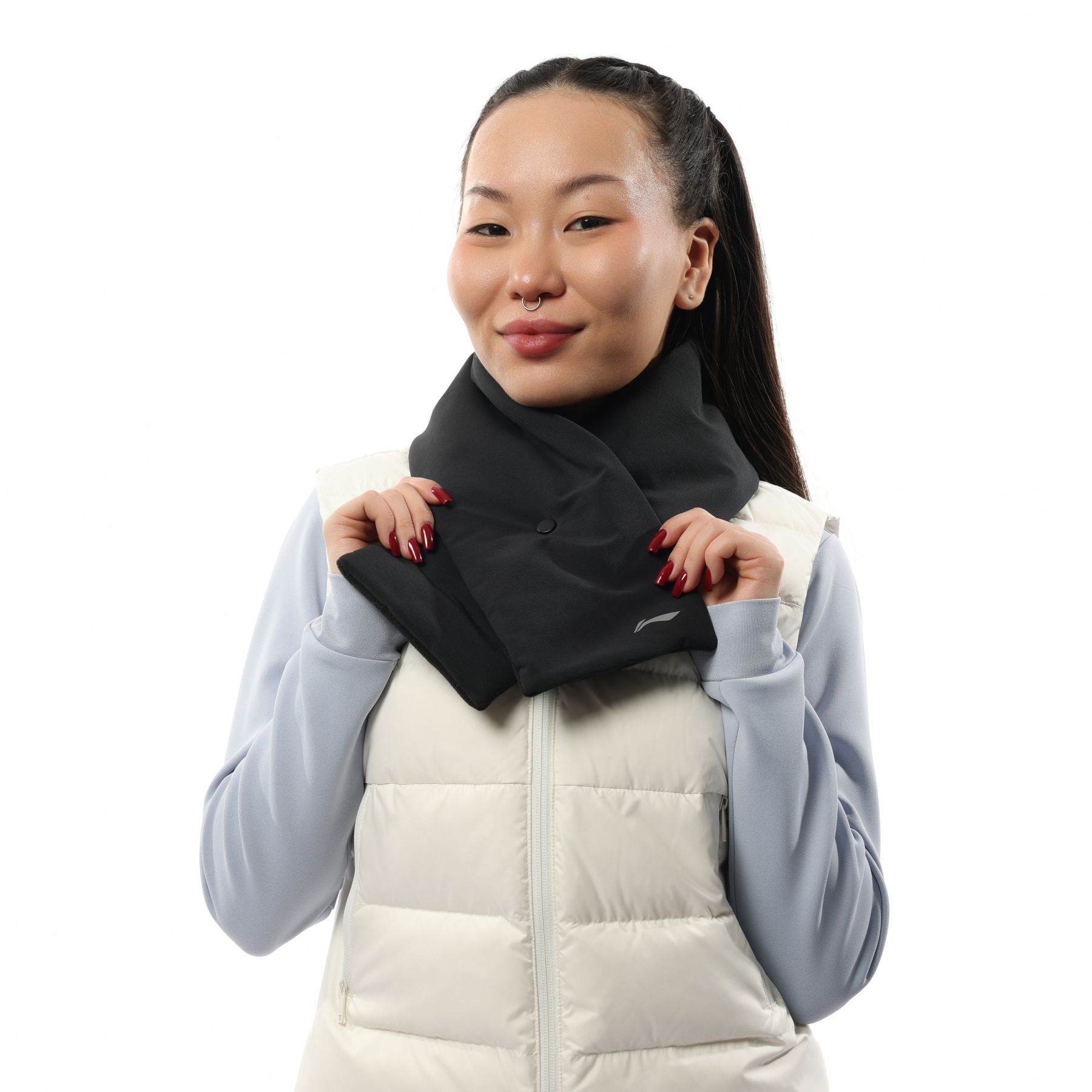 AWJU013-1 Шарф черный