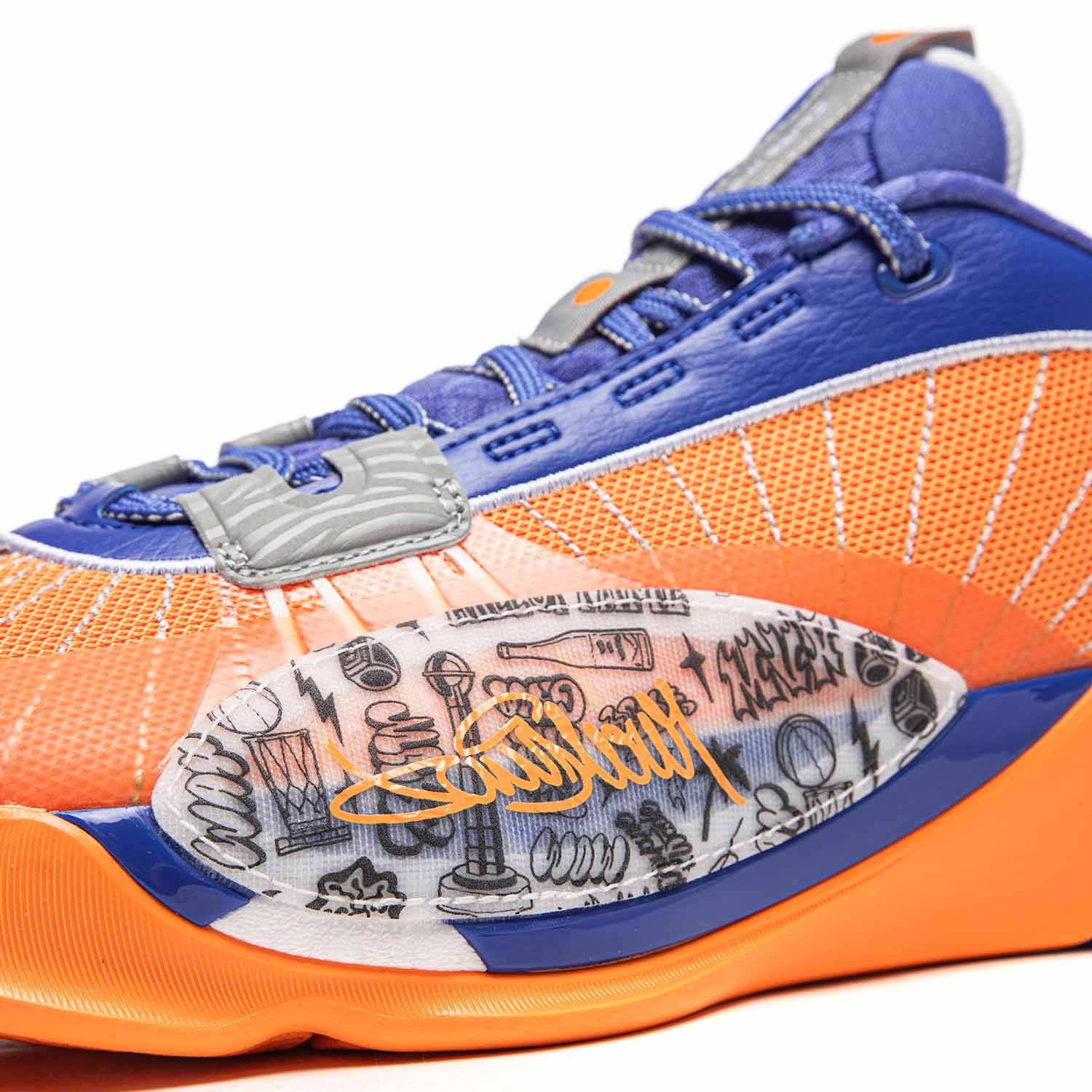 ABAV047-7 Кроссовки баскетбольные Wade All City 13 Encore оранжевый