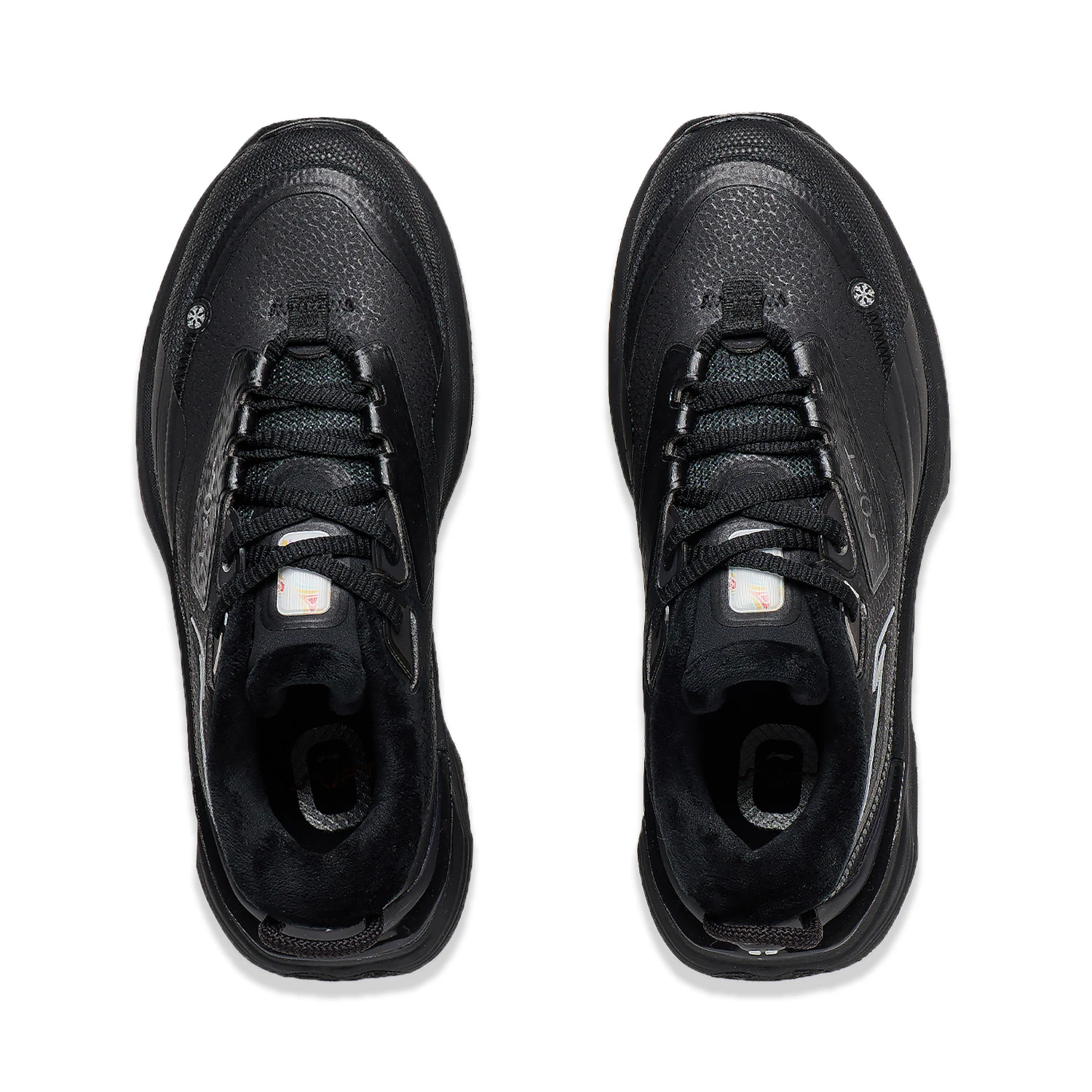 AGLT124-2 Кроссовки утепленные Soft Warm Fleece черные