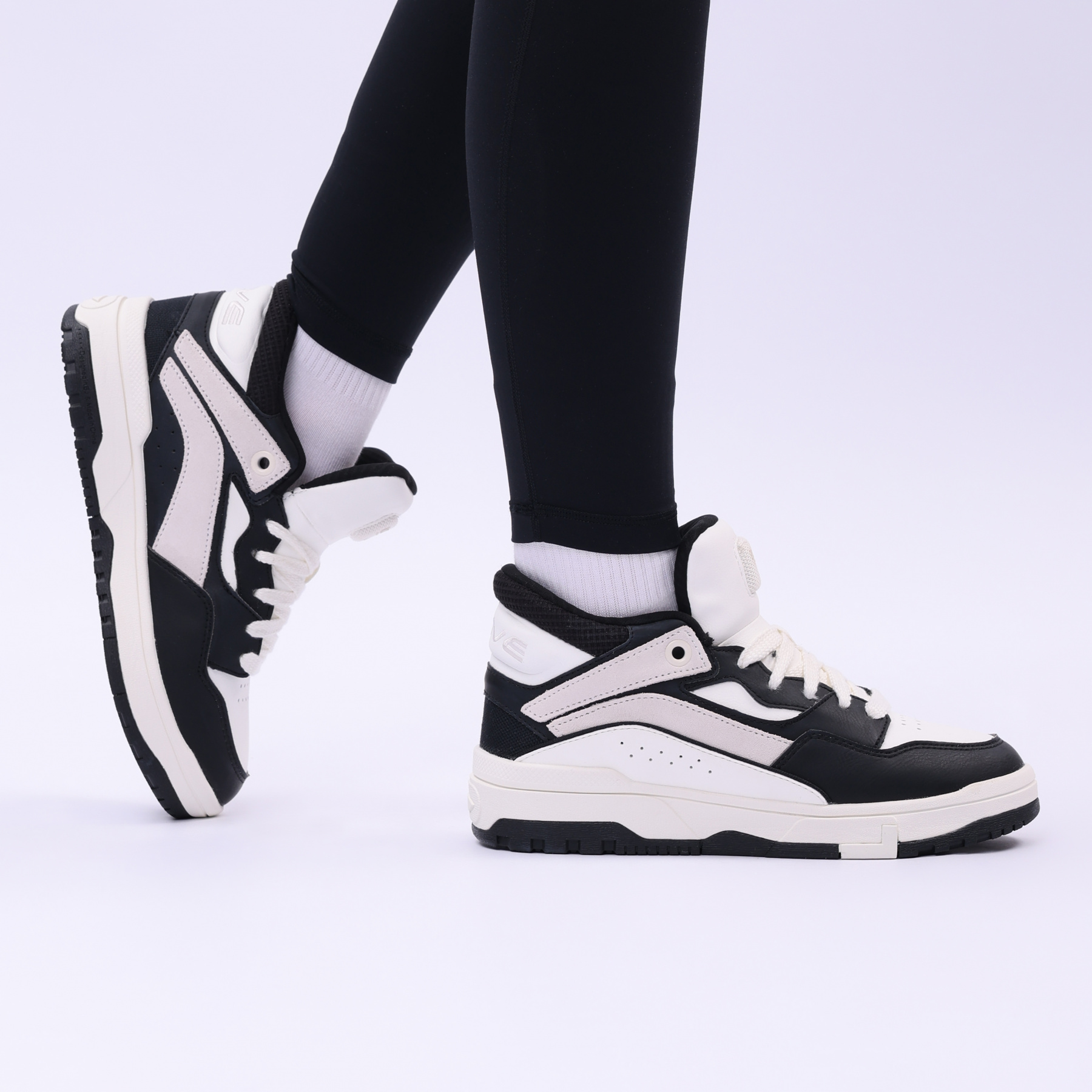 AGCU160-2 Кроссовки Wave Mid Fleece черные