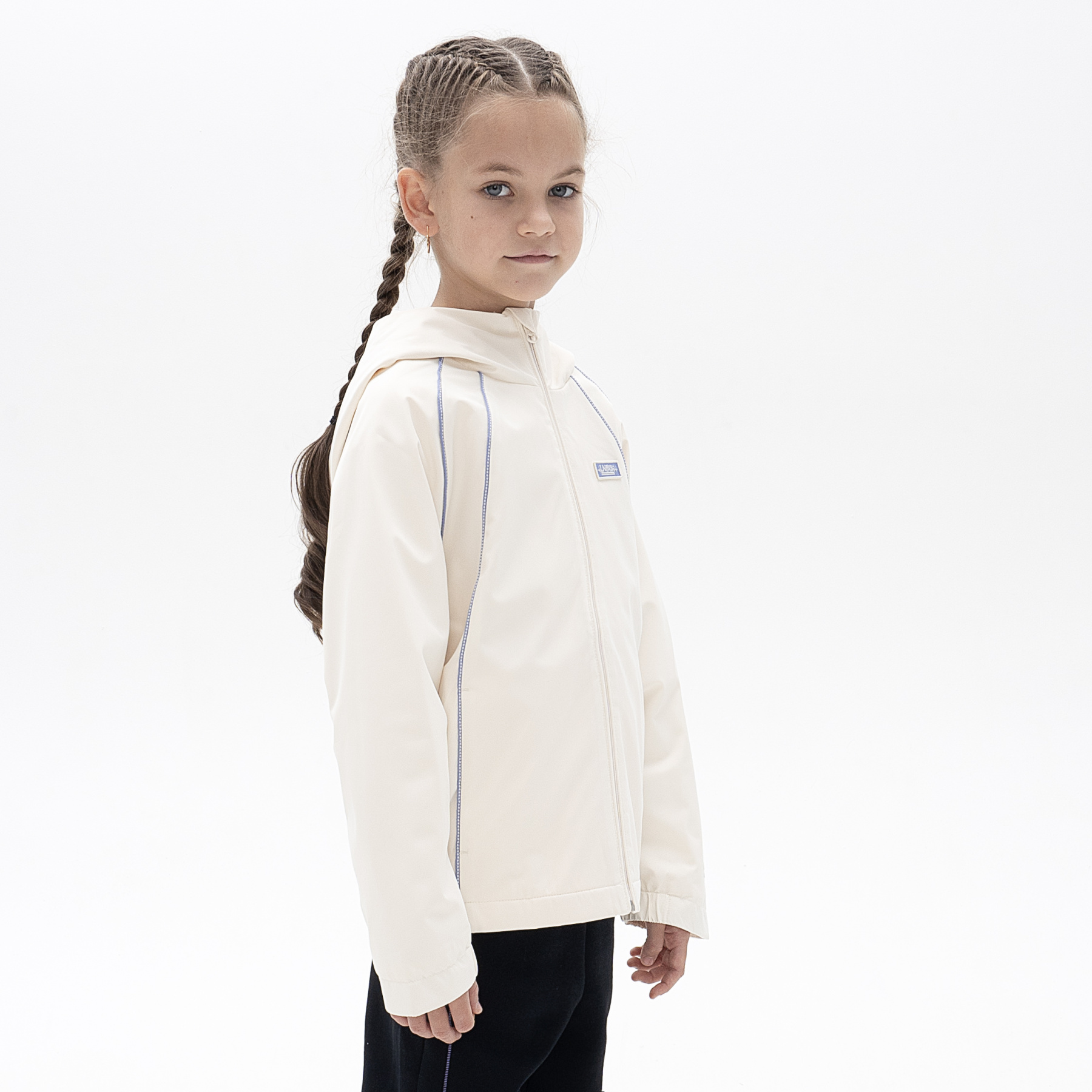 YFDU014-3 Спортивная ветровка Sports Life бежевая