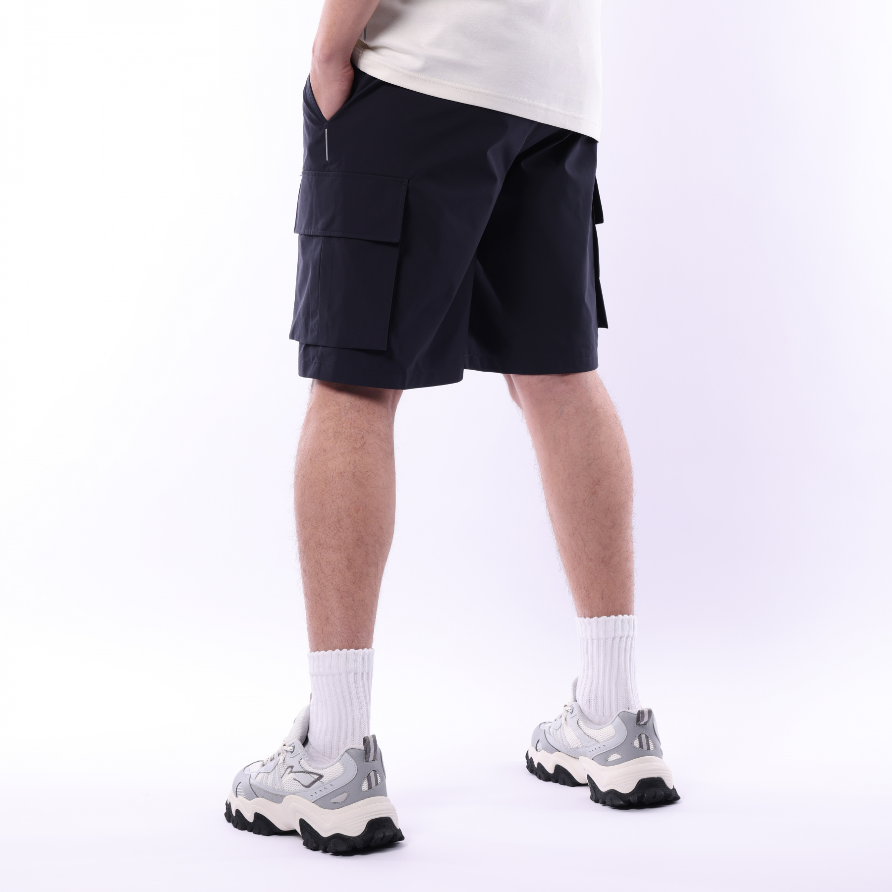 AKSV419-3 Шорты Cross голубой