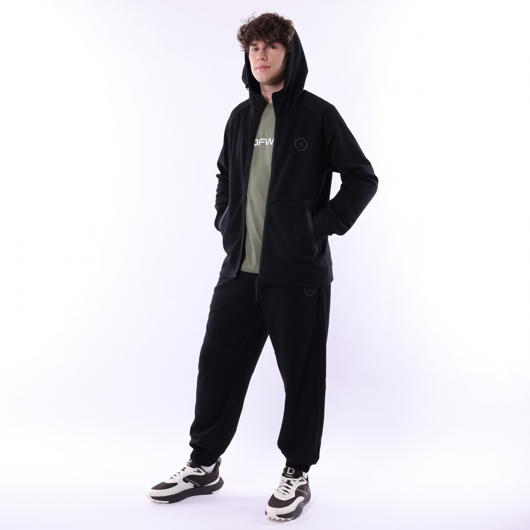 AWDV263-1 Толстовка Wade Performance черный