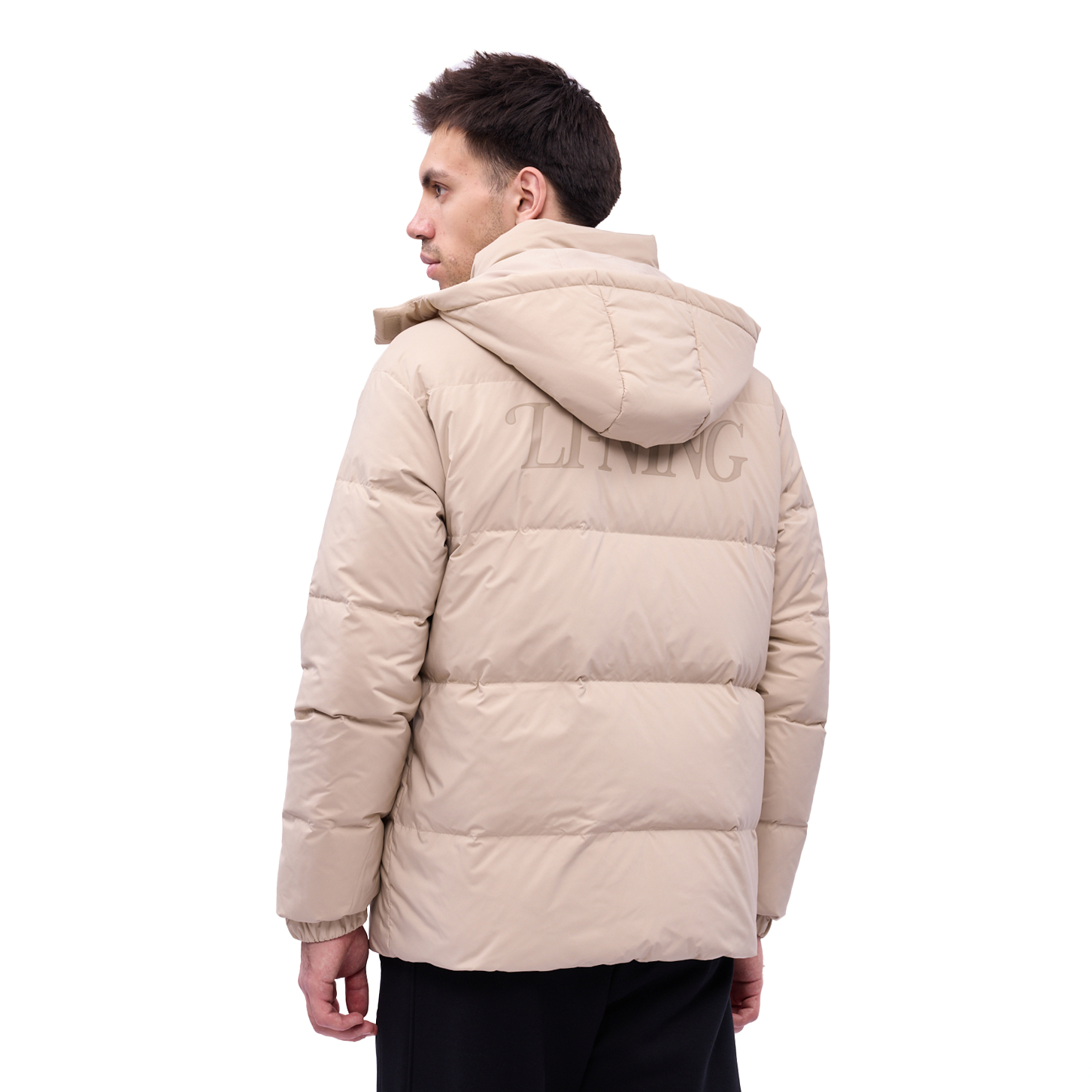 AYMV585-2 Пуховик Sports Style бежевый