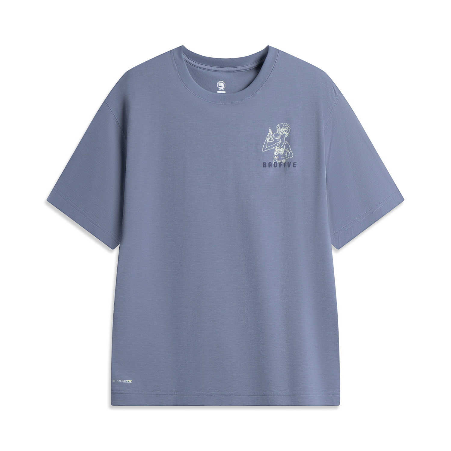 AHSV225-8 Футболка Bad5 Off-Court синий