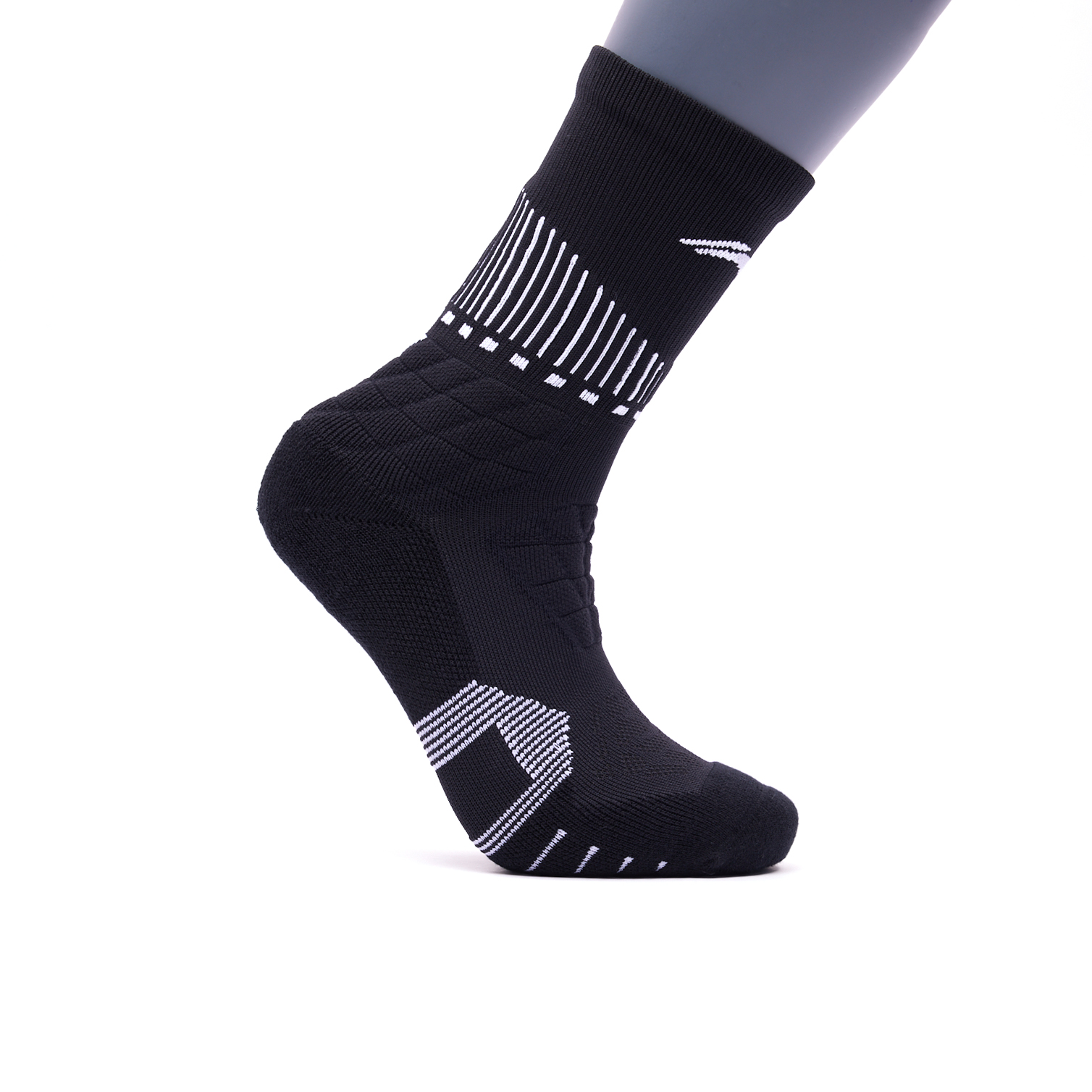 AWLV079-1 Носки высокие Professional Basketball черный