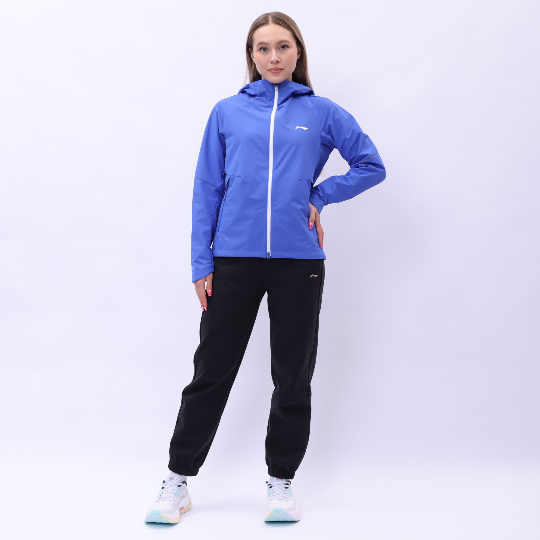 AFDV044-4 Ветровка Jogging синий