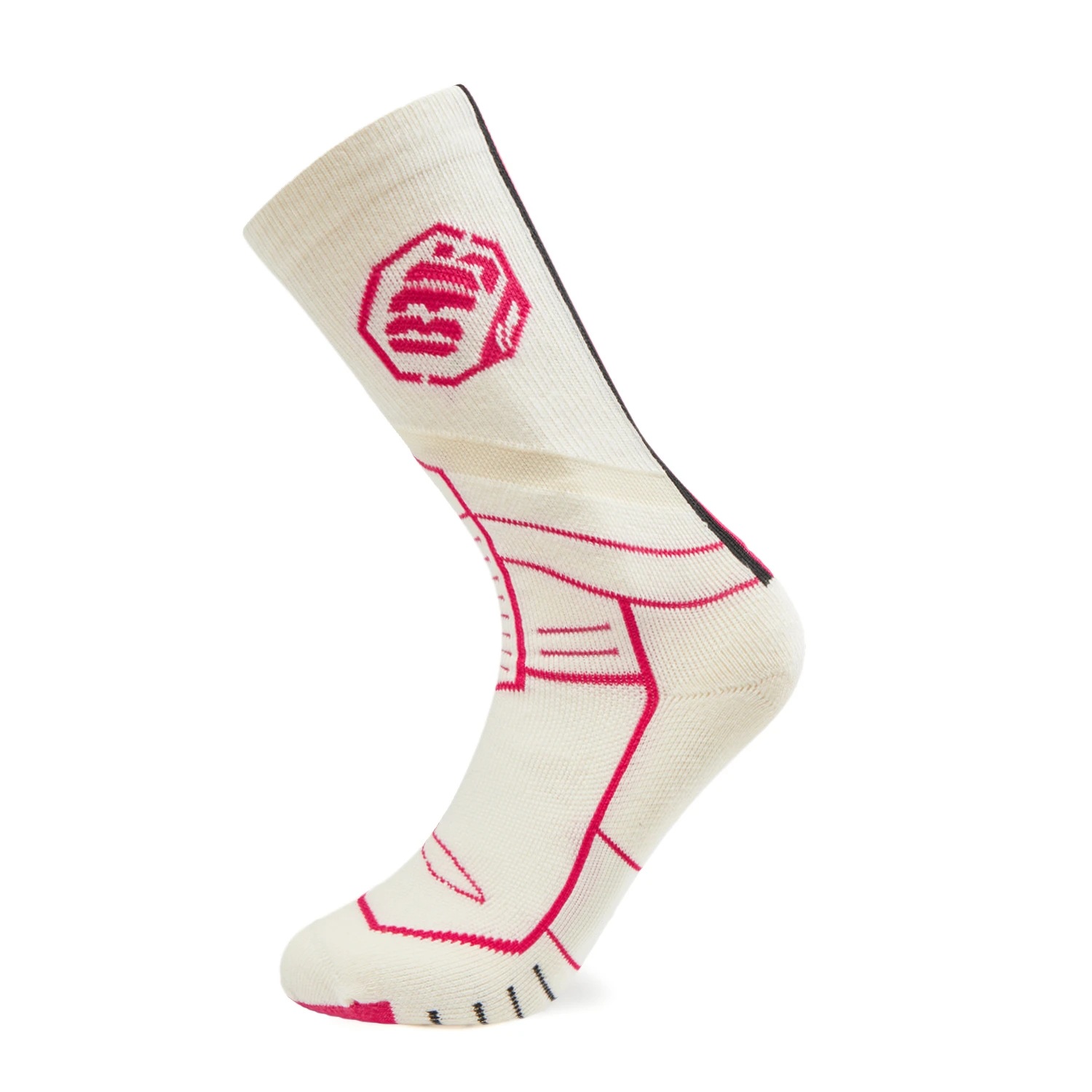 AWLV005-8 Носки высокие Bad5 On-Court красный