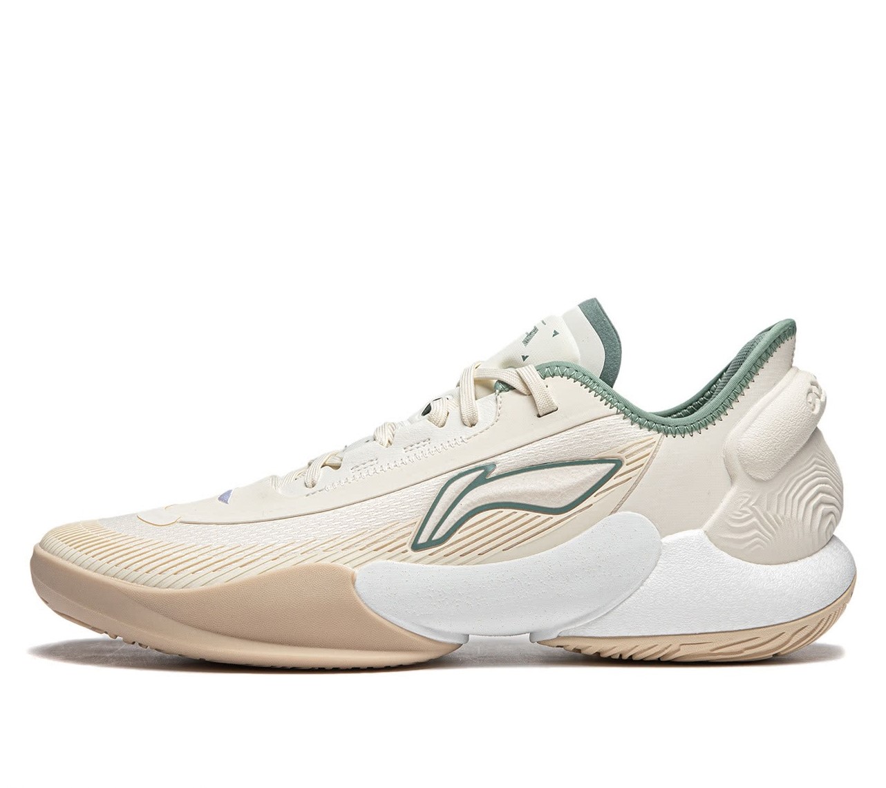 ABAU025-4 Кроссовки баскетбольные Yushuai 18 V2 бежевые