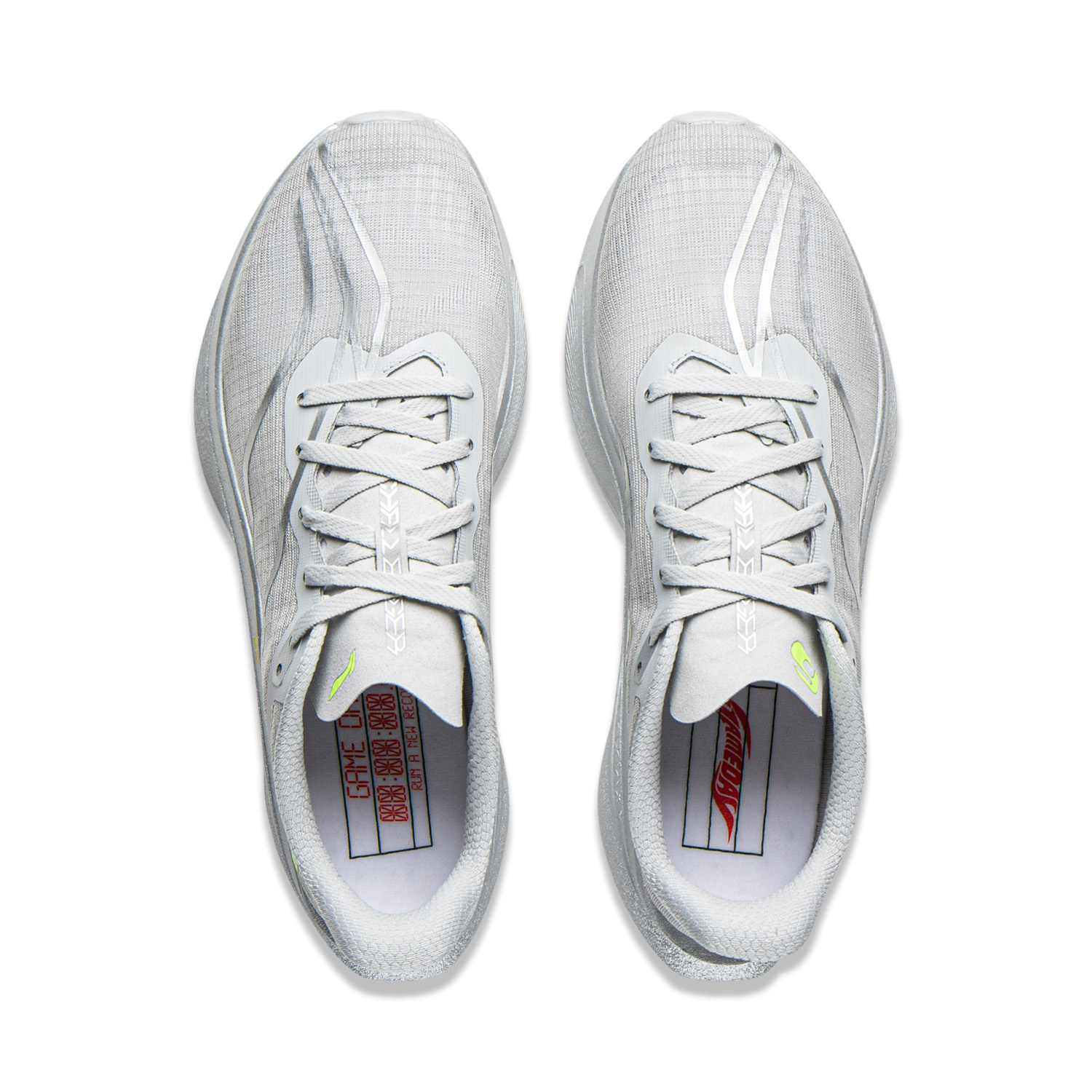 ARMW004-5 Кроссовки беговые Feidian 6 Challenger серый