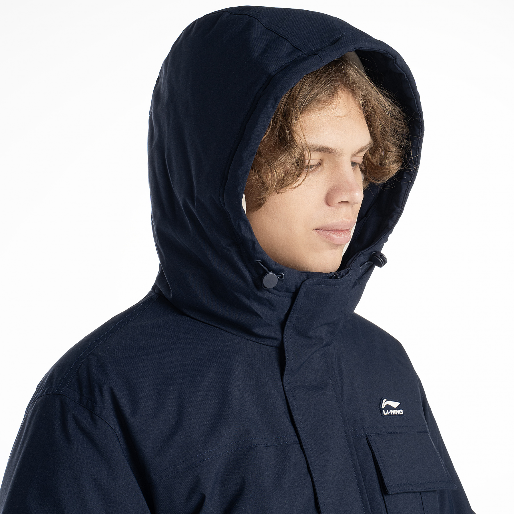 AYMU363-4 Пуховик Urban Sports синий