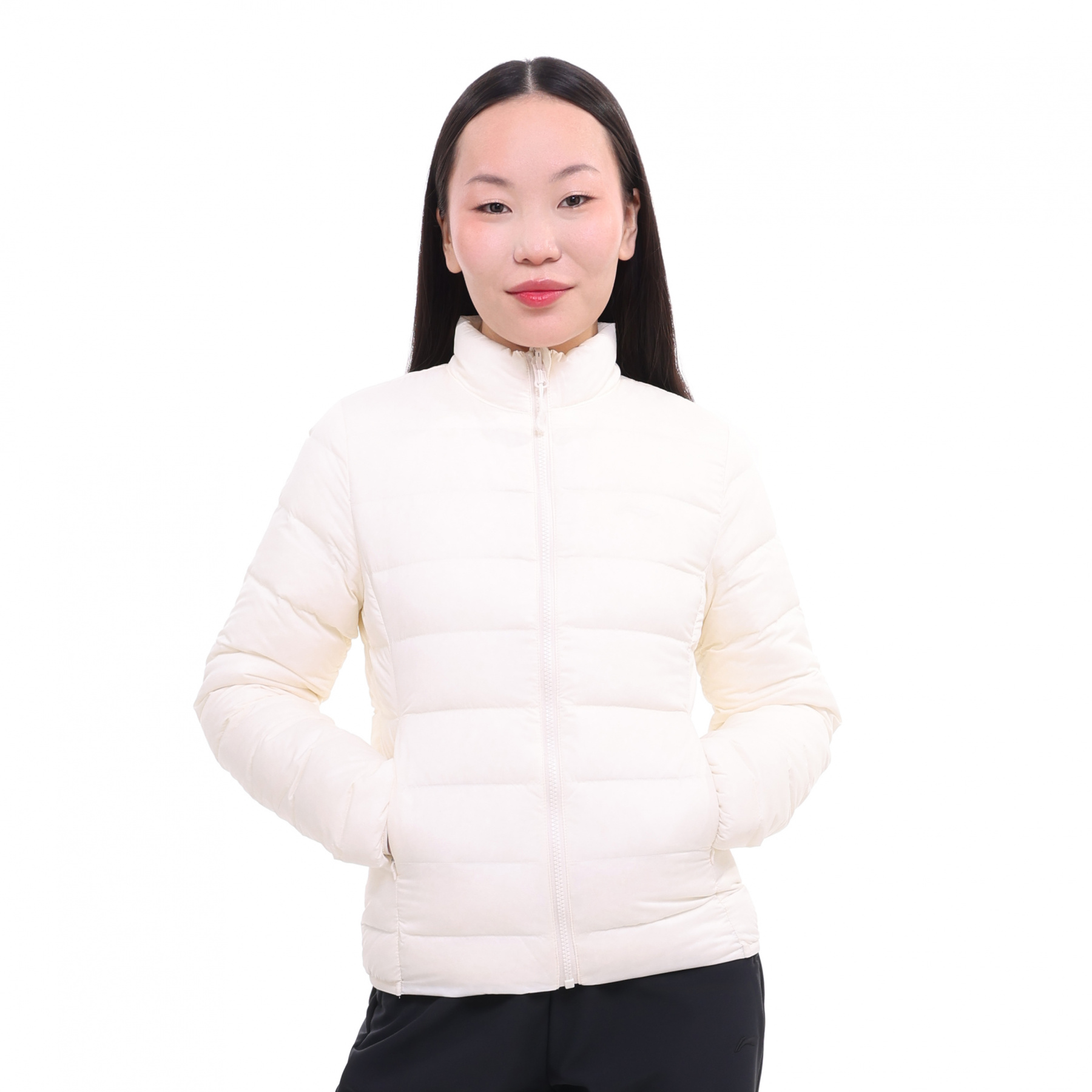 AYMU112-1 Пуховик Essentials белый