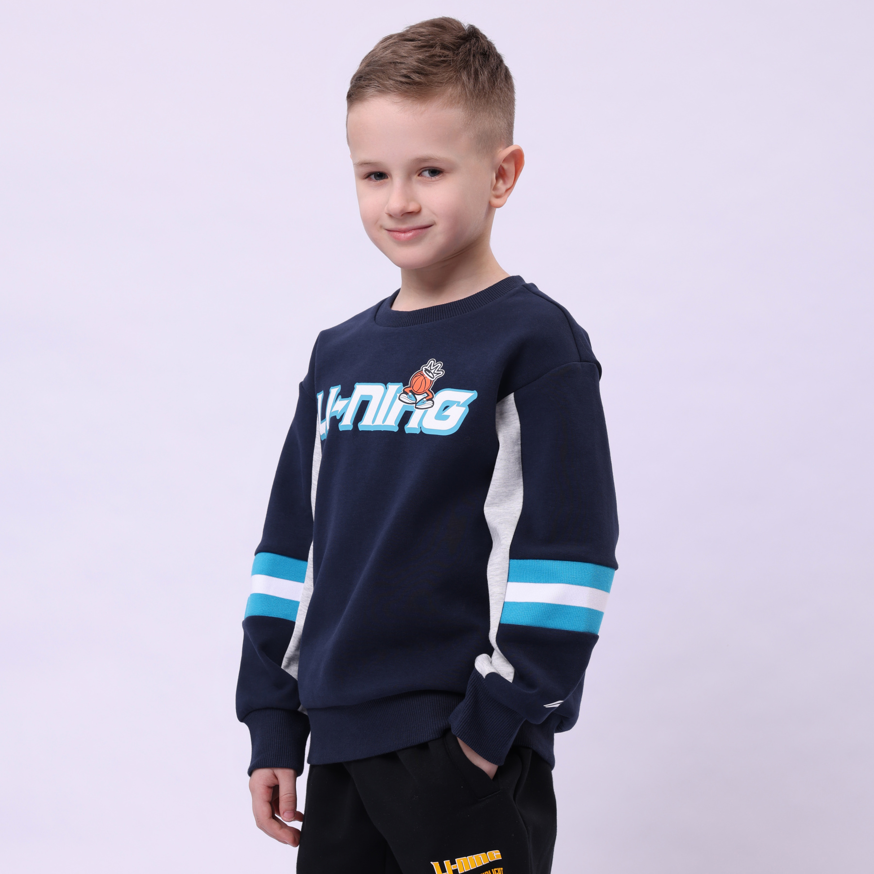 YWDU005-1 Sports Life Po Knit Top Navy Blazer