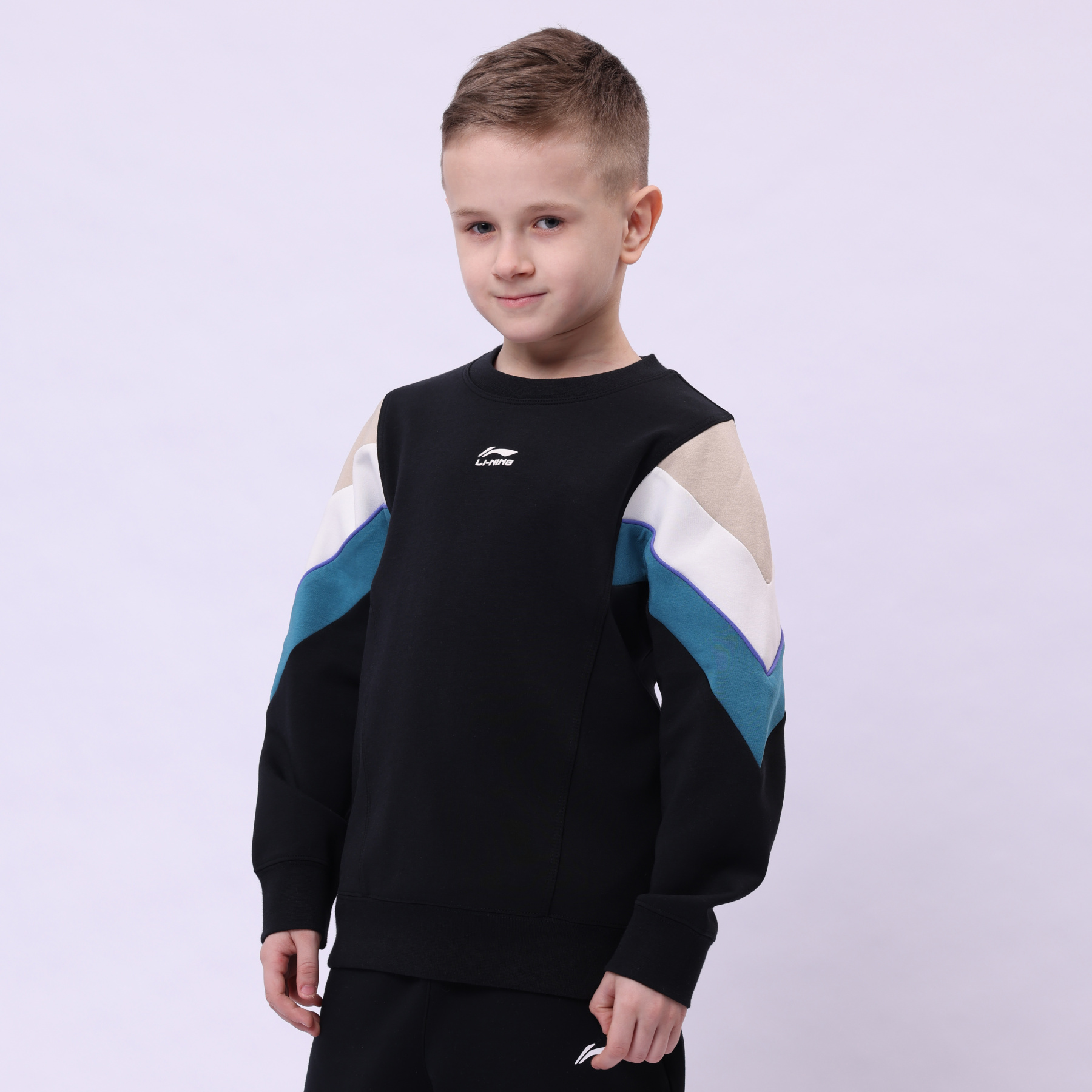 YWDU135-1 Свитшот Lifestyle черный