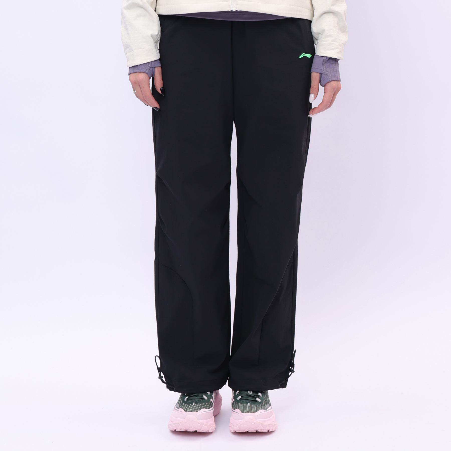 AYKU676-3 Брюки джоггеры Trail Running черные