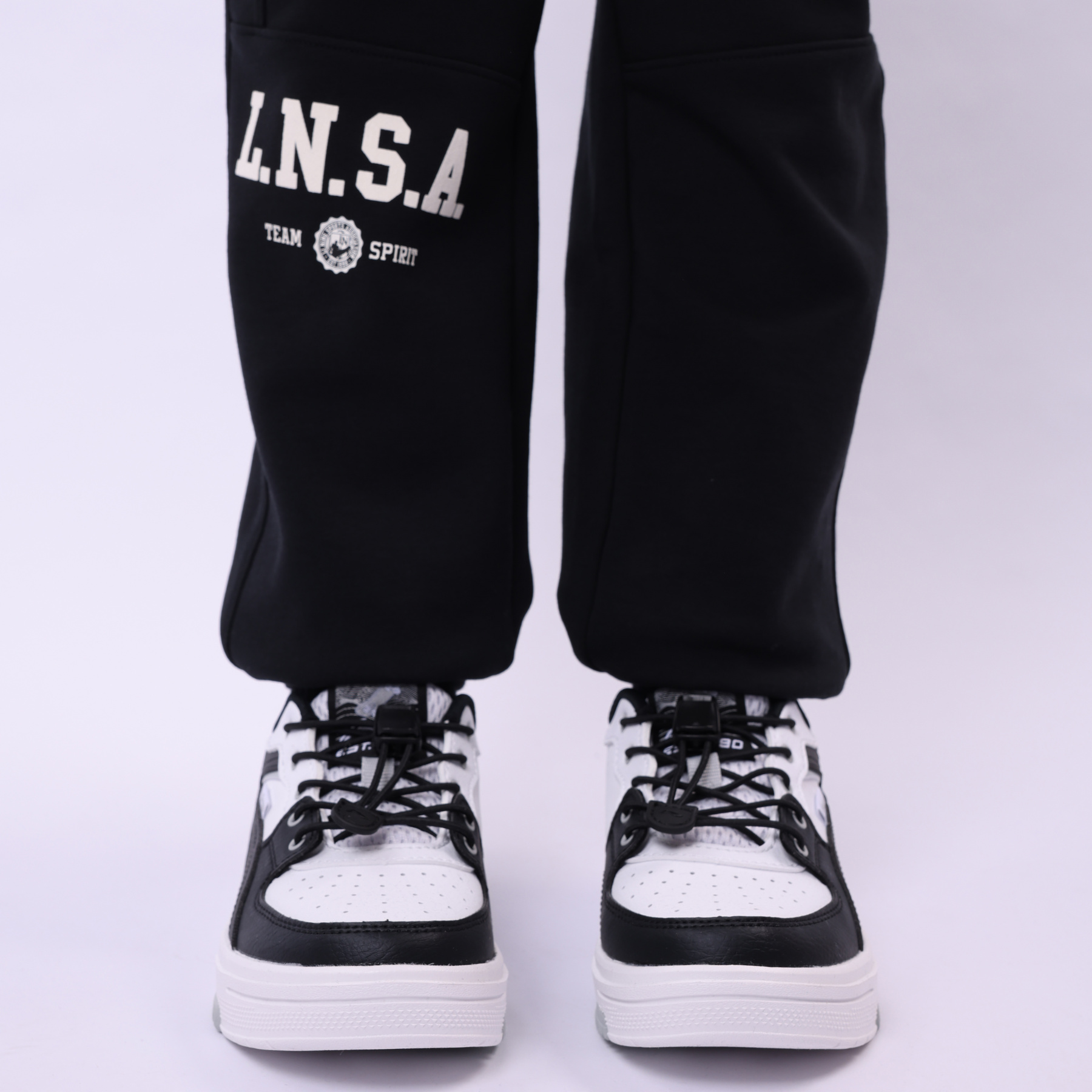 YKLU075-3 Брюки спортивные Lifestyle черные