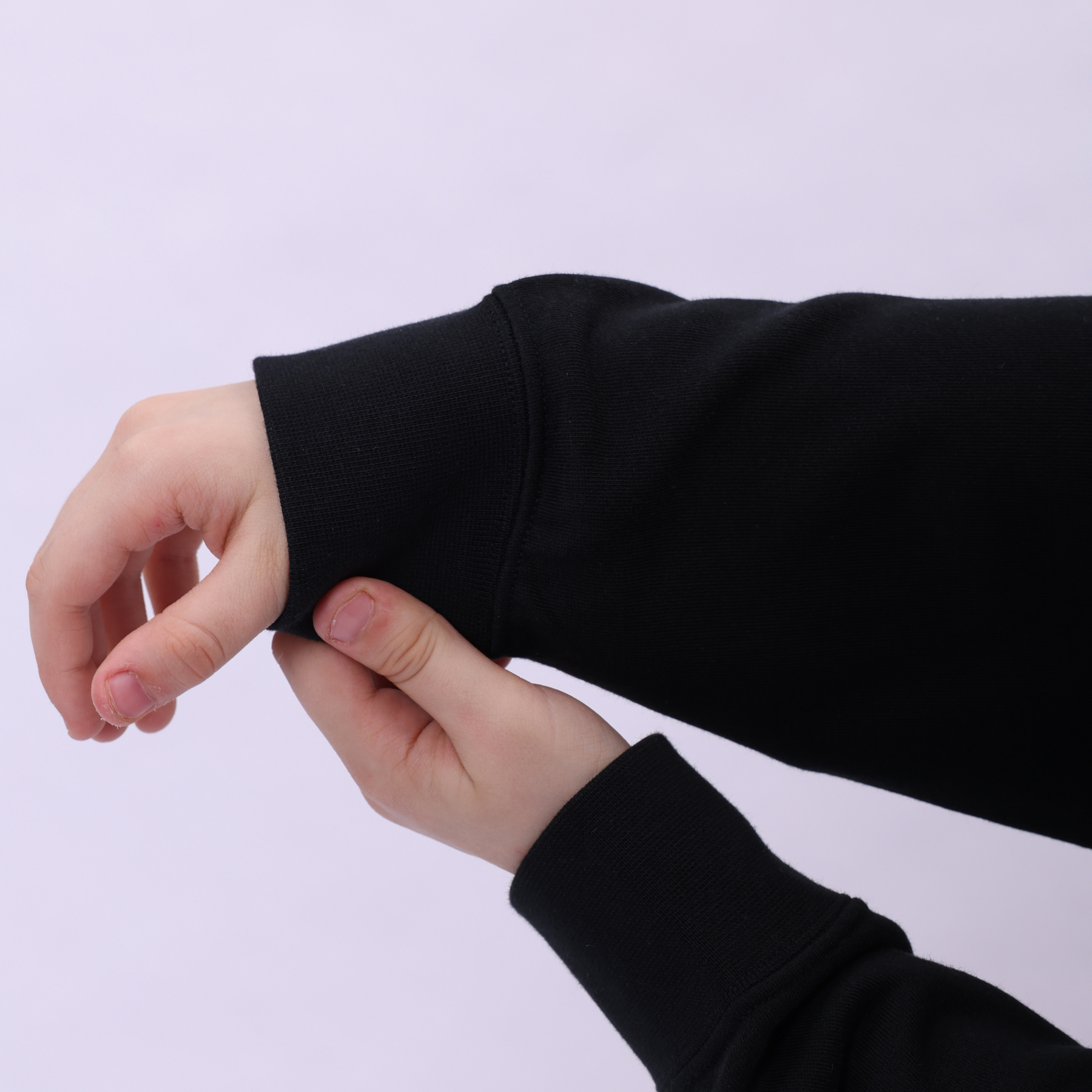 YWDU129-4 Свитшот Lifestyle черный