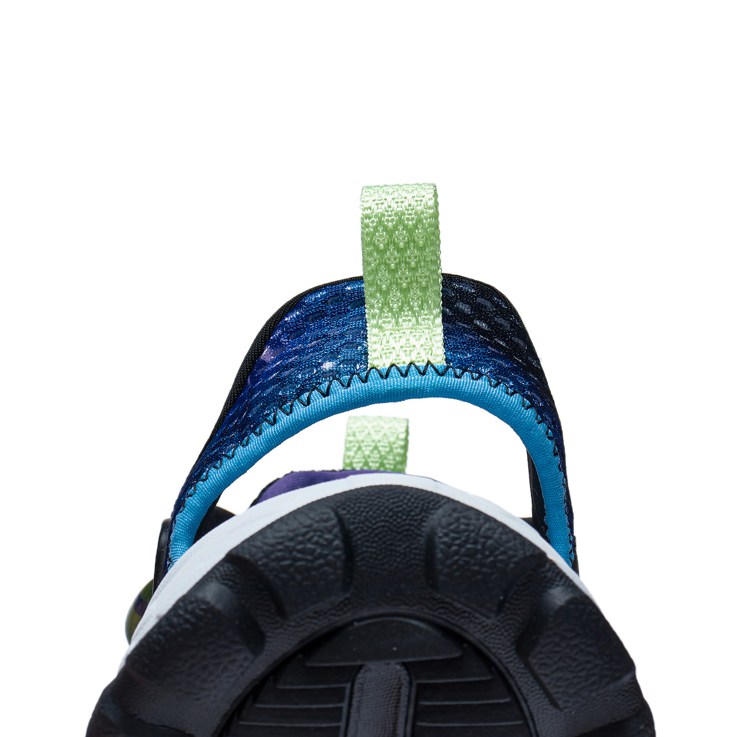 YKUT006-3 Lifestyle Youth Sandals Standard White/Black/Liberty Purple Camo