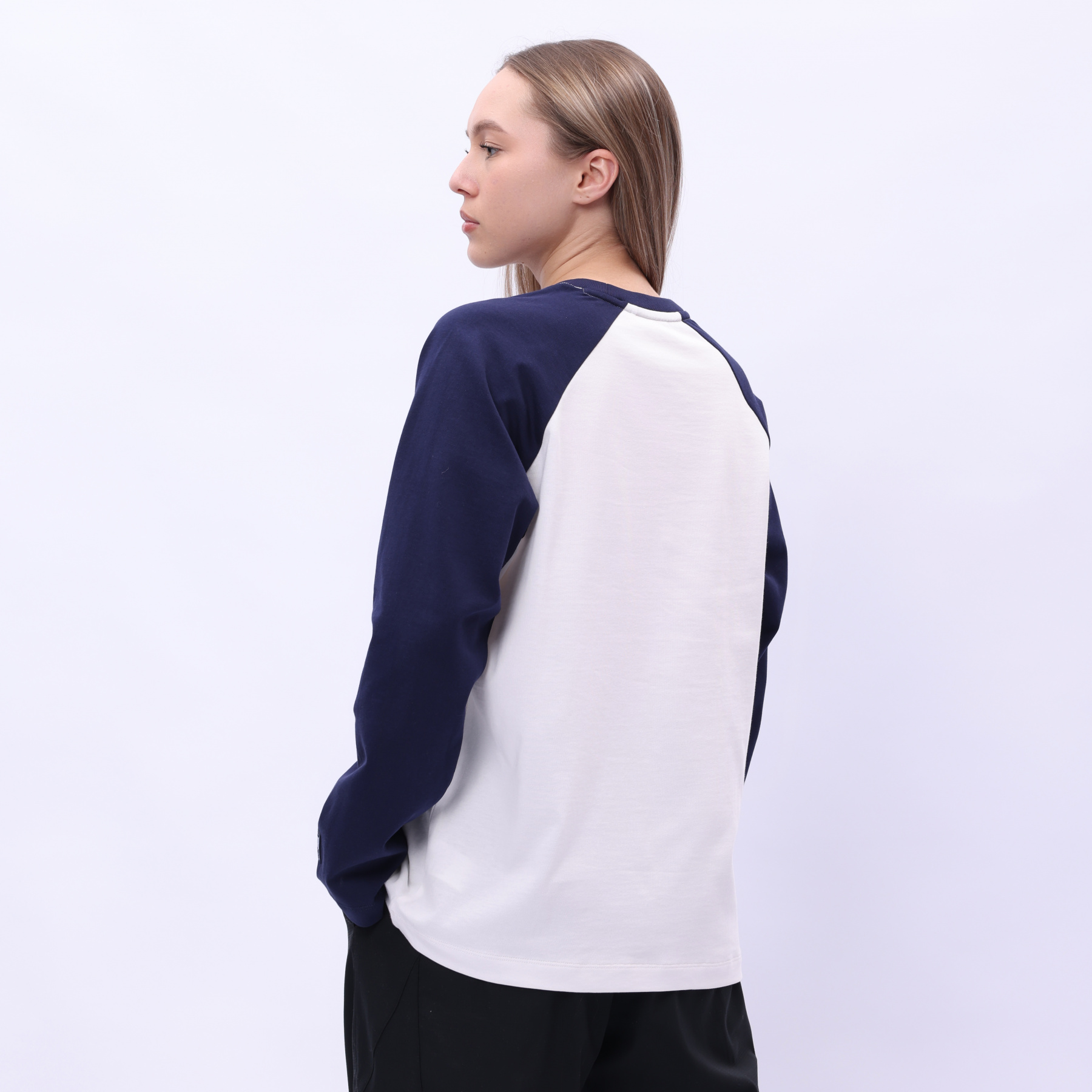 AHSV010-1 Лонгслив Heritage голубой