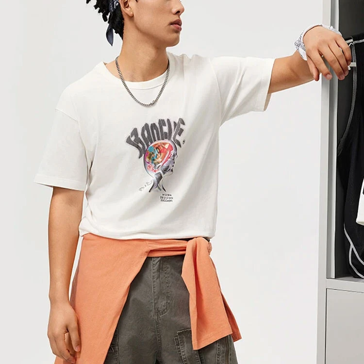 AHSU431-2 Футболка Basketball молочный