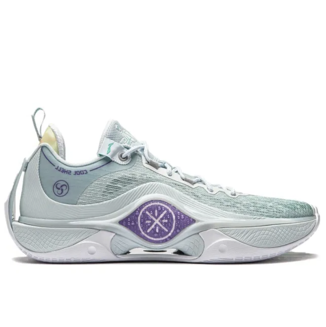 ABPU009-3 Баскетбольные кроссовки Wade Shadow 5 V2 голубые