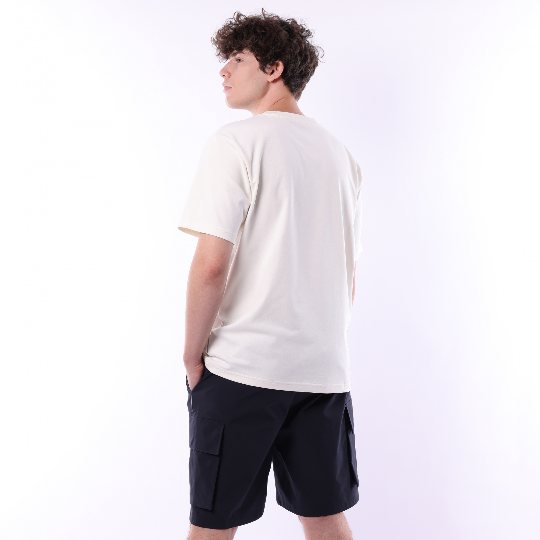 ATSV377-5 Футболка Cross белый