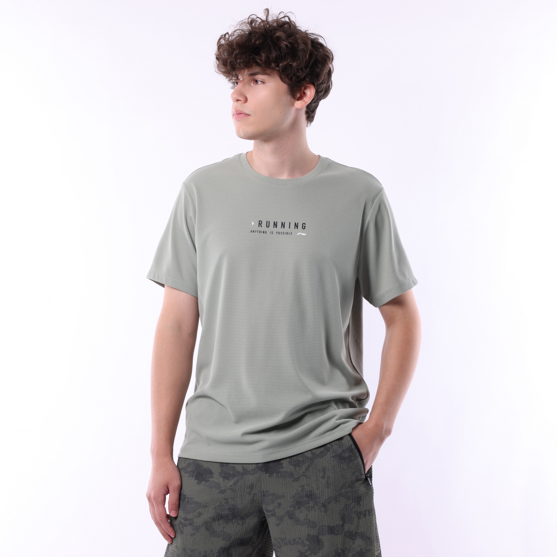 ATSV095-11 Футболка Jogging зеленый