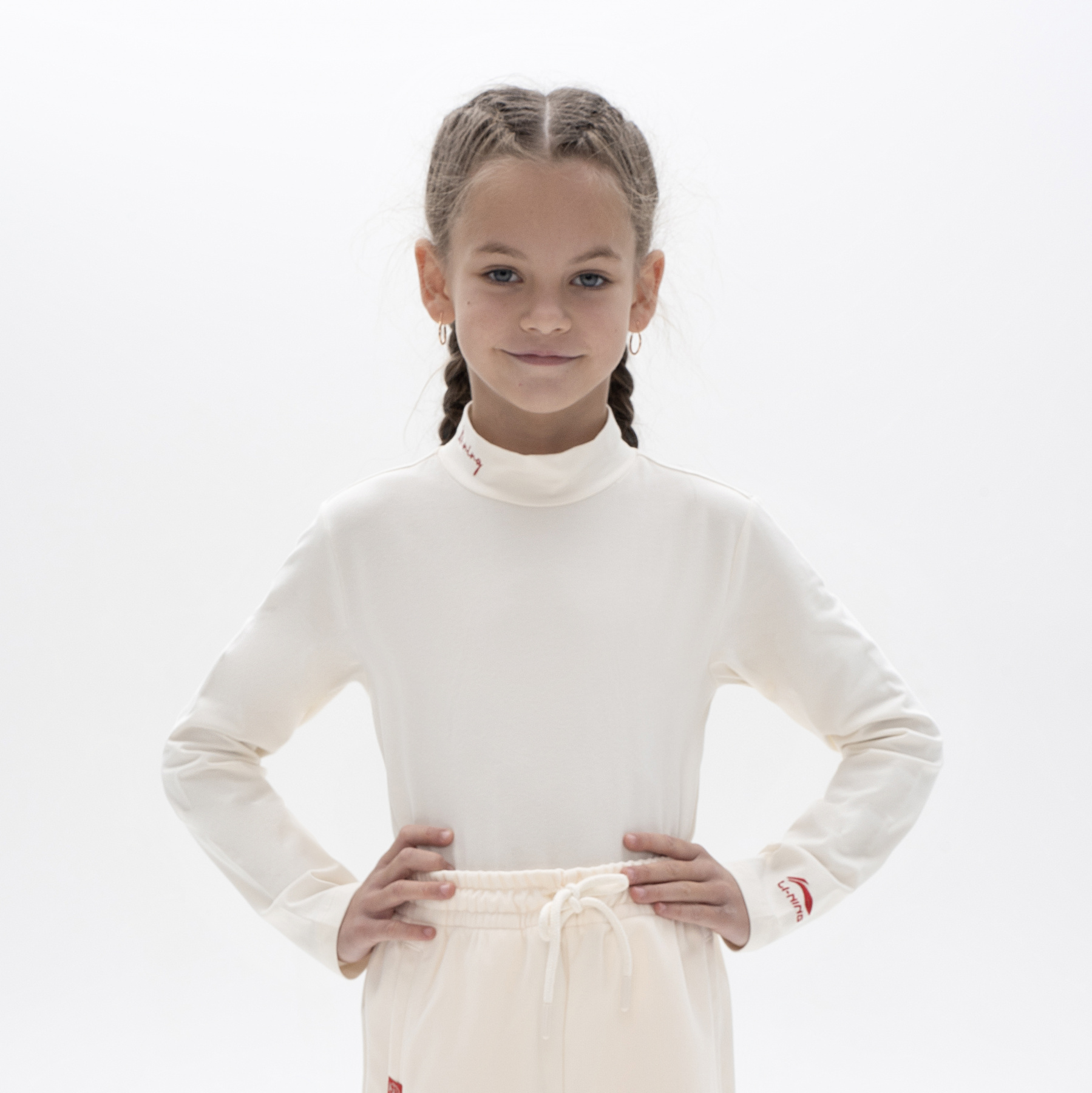 YHSU004-1 Лонгслив Sports Life бежевый