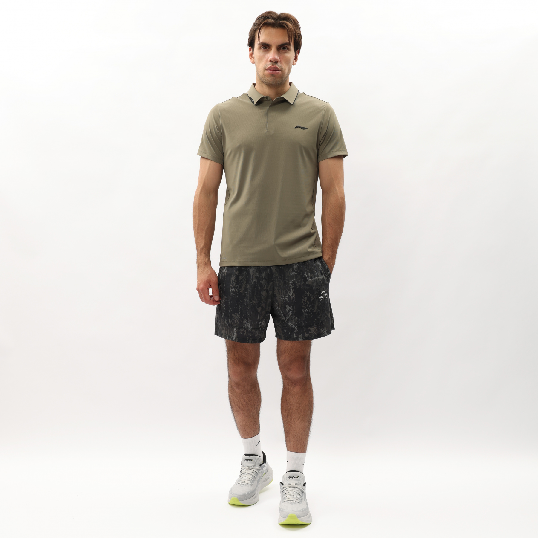 APLV041-4 Футболка-поло Essentials коричневый