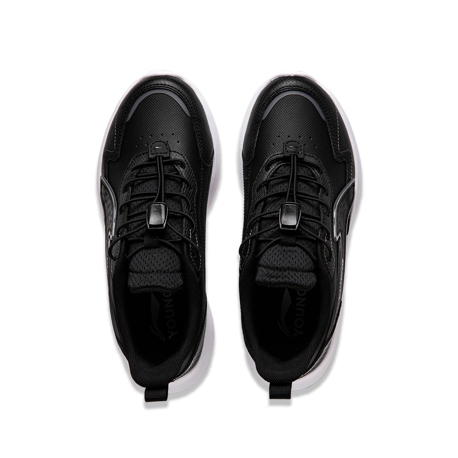 YKCU116-19 Lifestyle Youth Casual Shoes Black/Quiet Shade