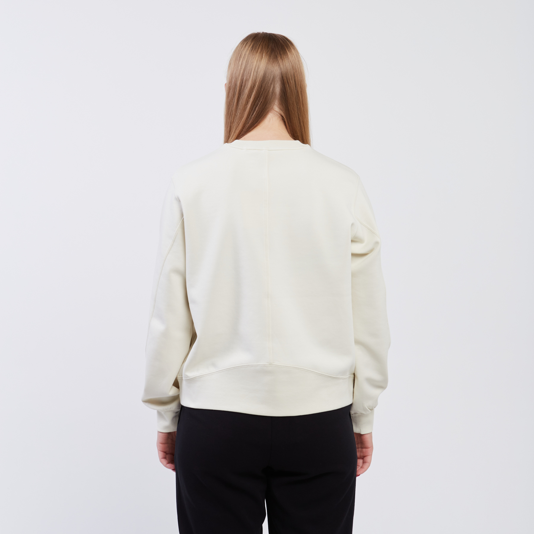 AWDU162-7 Свитшот Fitness желтый