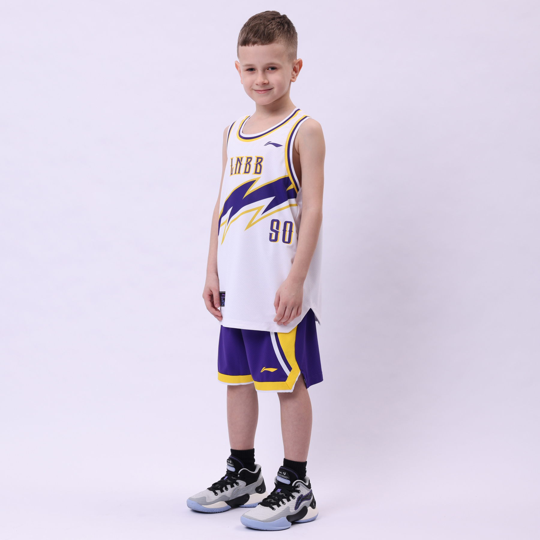 YATU005-3 Basketball Race Set Standard White