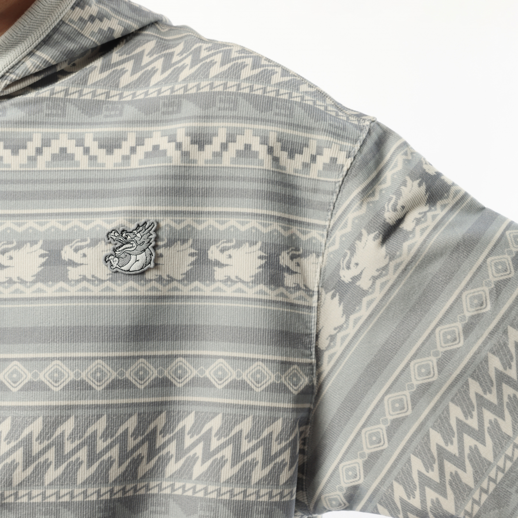 AAEU001-3 Худи Chinese Culture серая