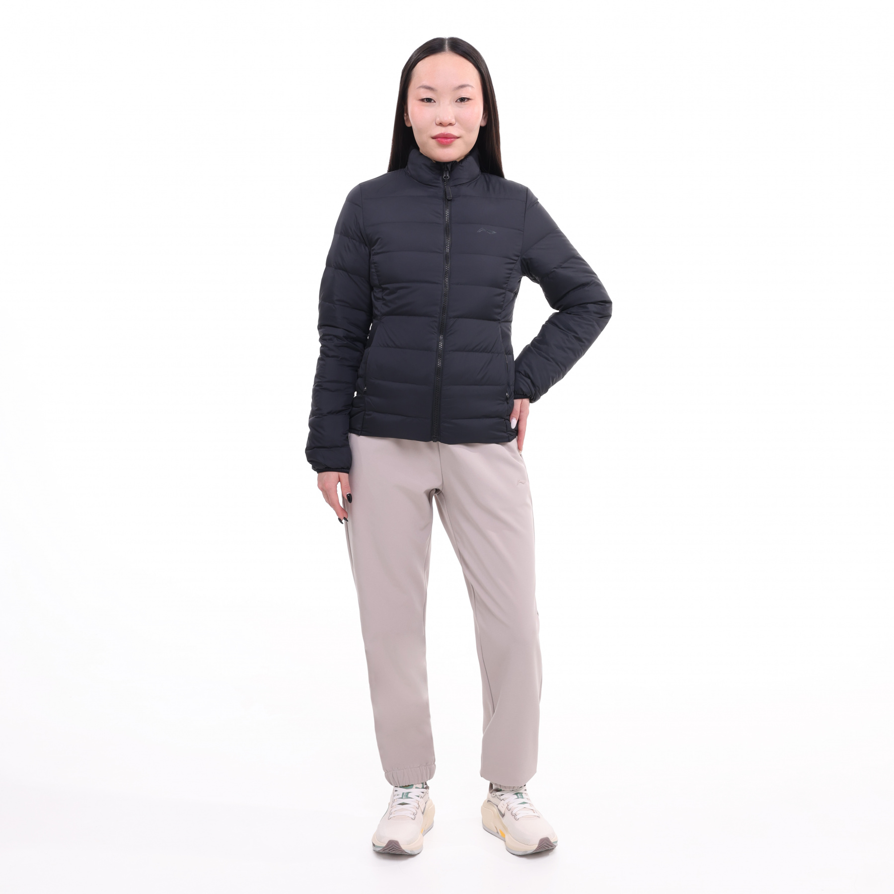 AYMU112-2 Пуховик Essentials черный