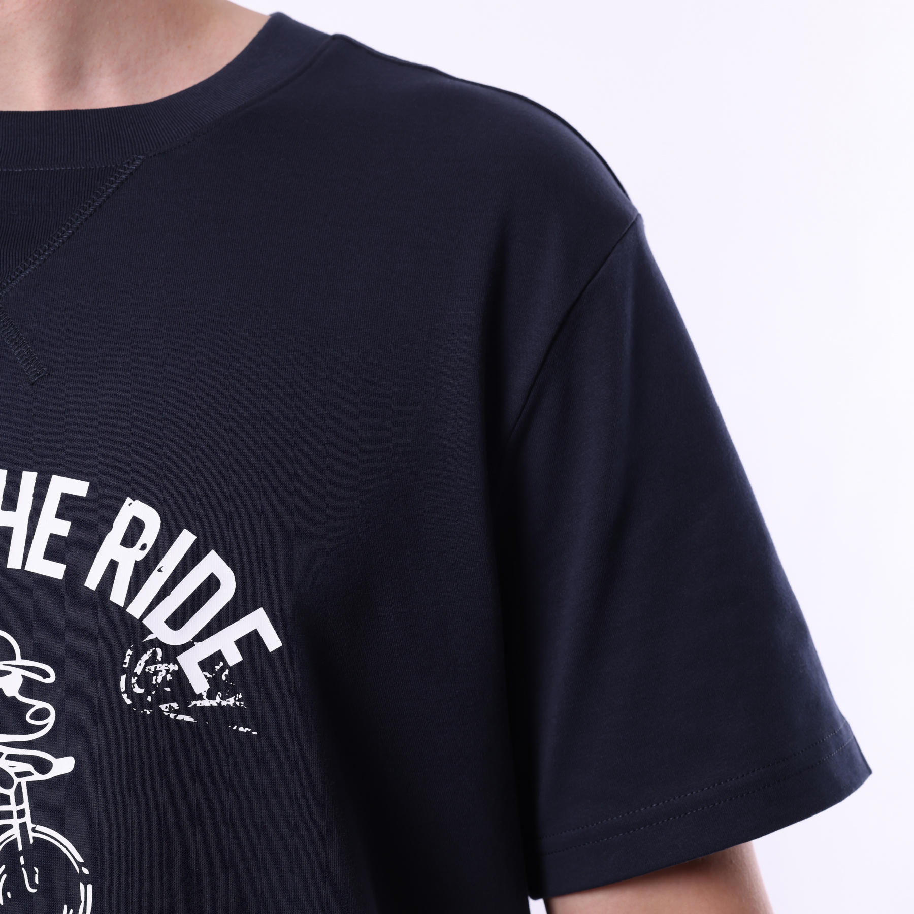 ATSV377-1 Футболка Cross голубой