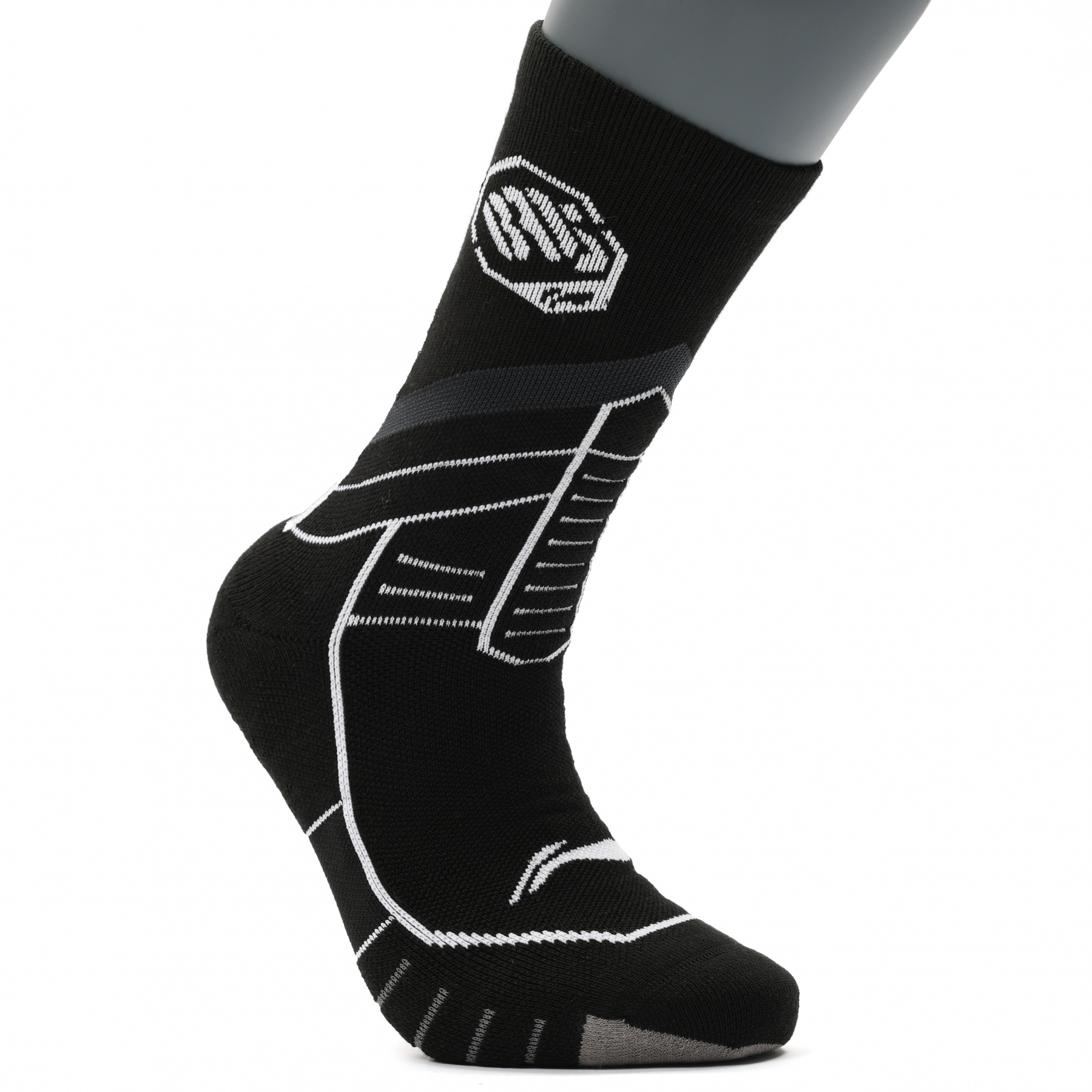 AWLV005-1 Носки высокие Bad5 On-Court черный