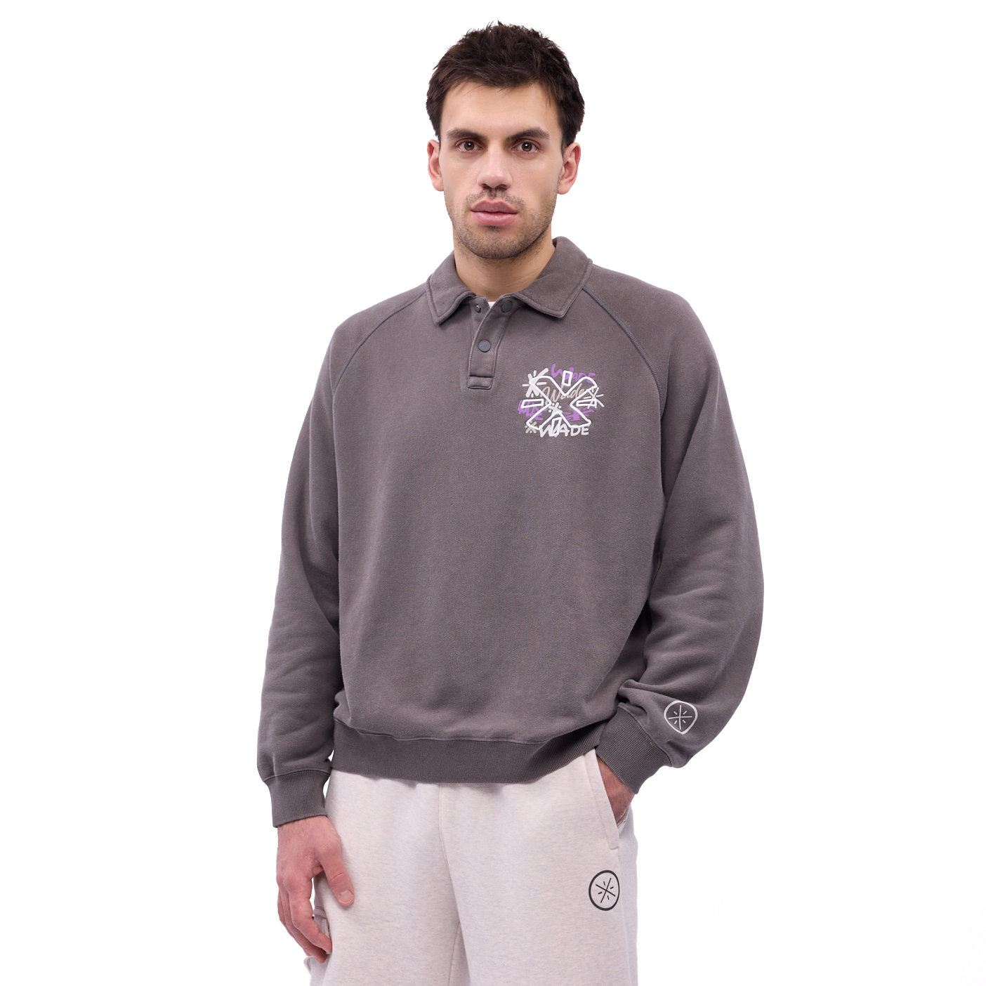 AWDV725-1 Толстовка Wade Lifestyle серый