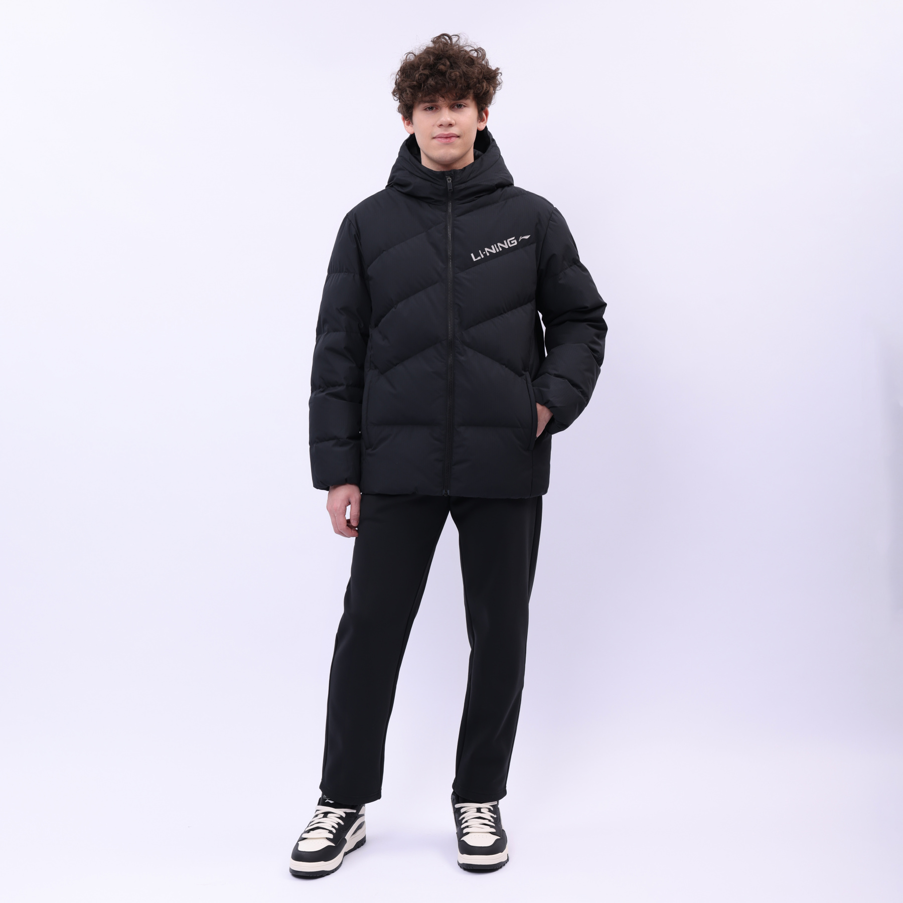 AYMU079-1 Пуховик Active черный