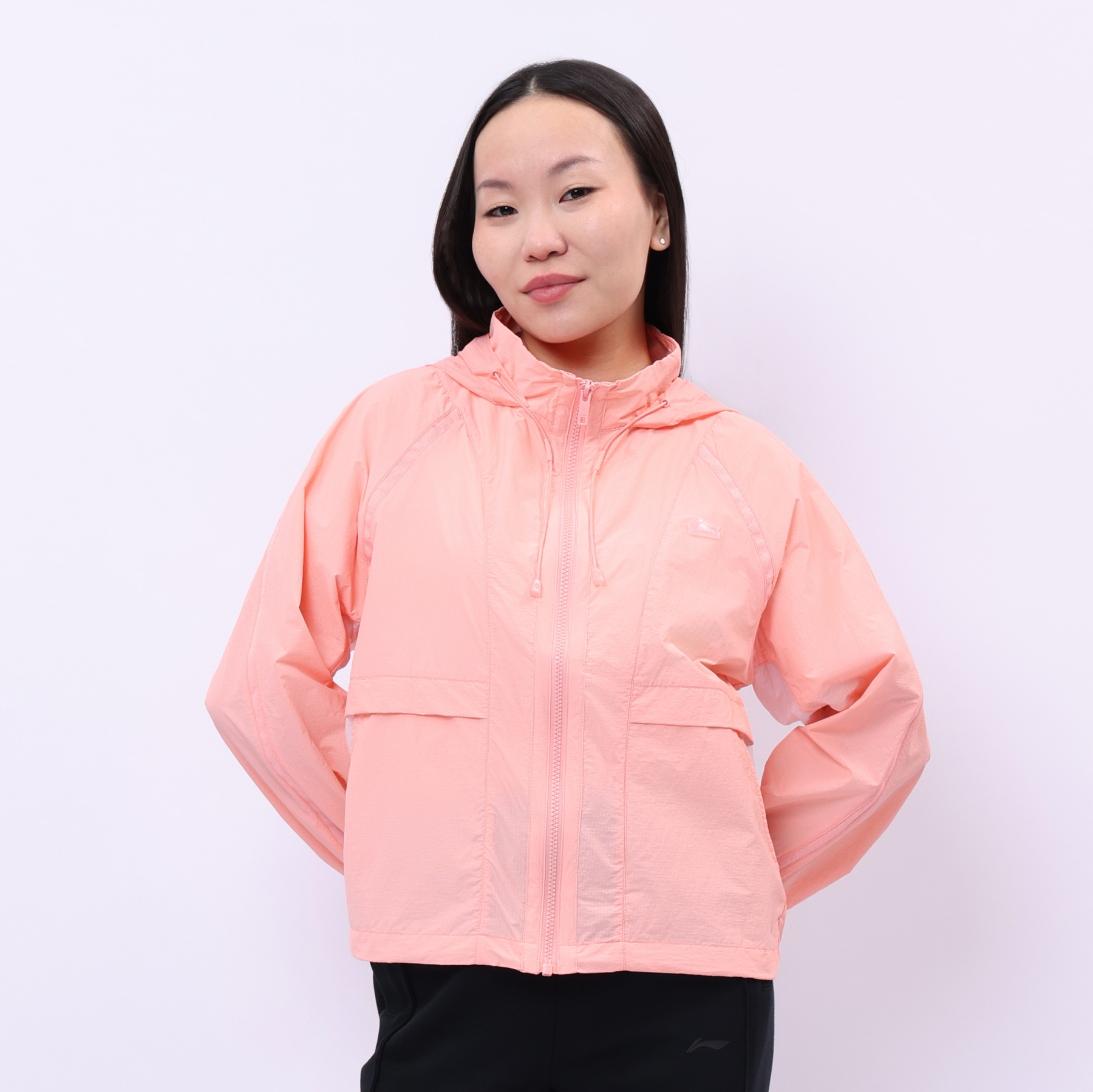 AFDU370-2 Ветровка Sports Life розовый