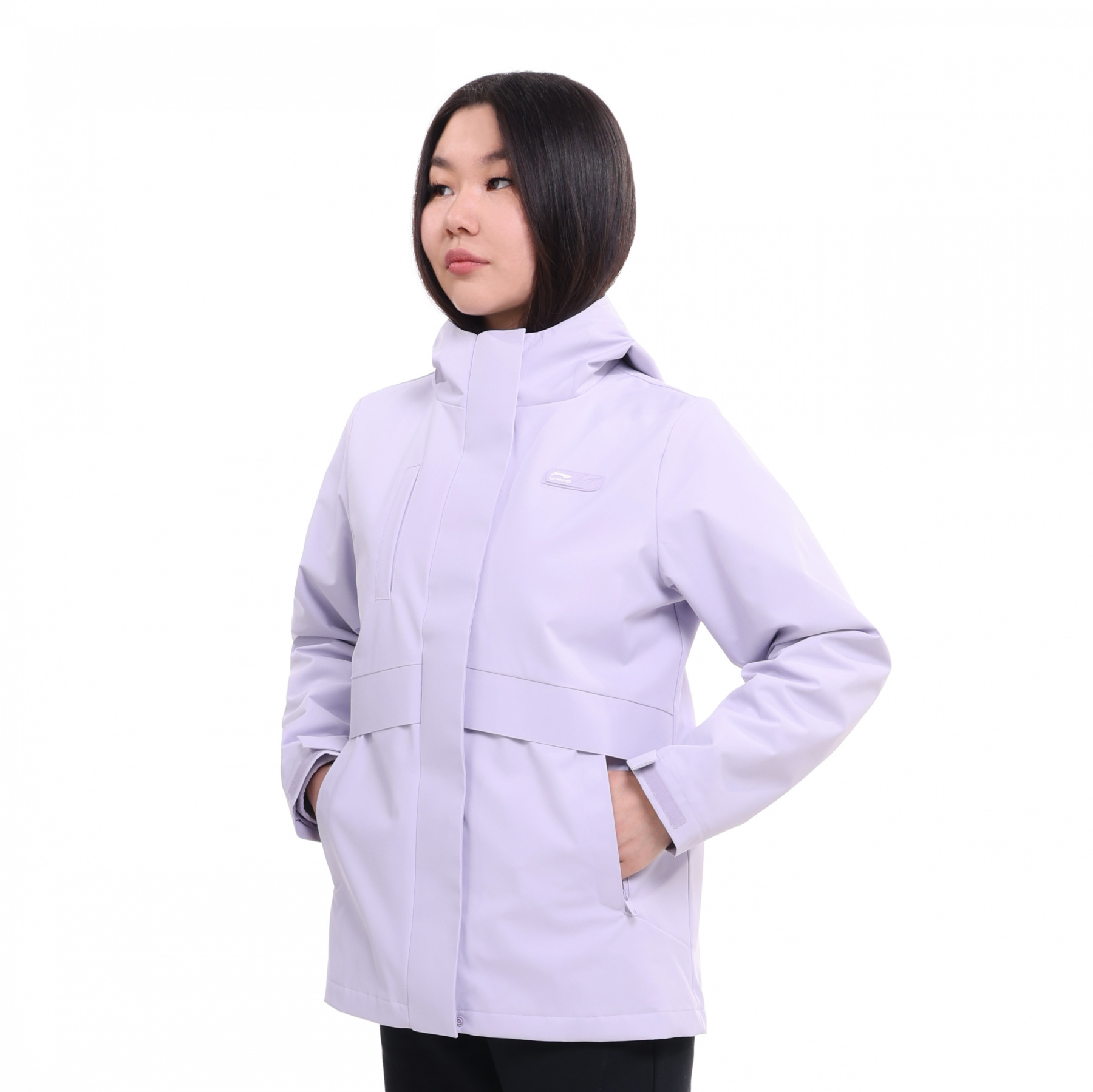 AWBU024-4 Толстовка-ветровка 3-в-1 Cross фиолетовая