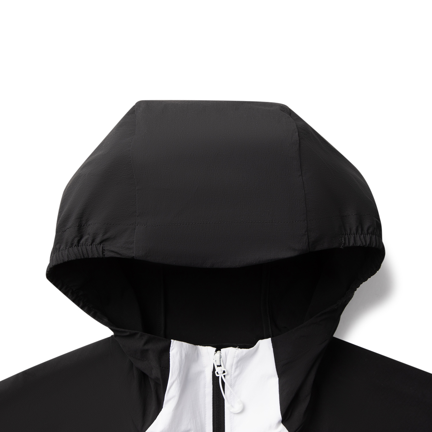 AFYV001-1 Ветровка Trail Running белый / черный