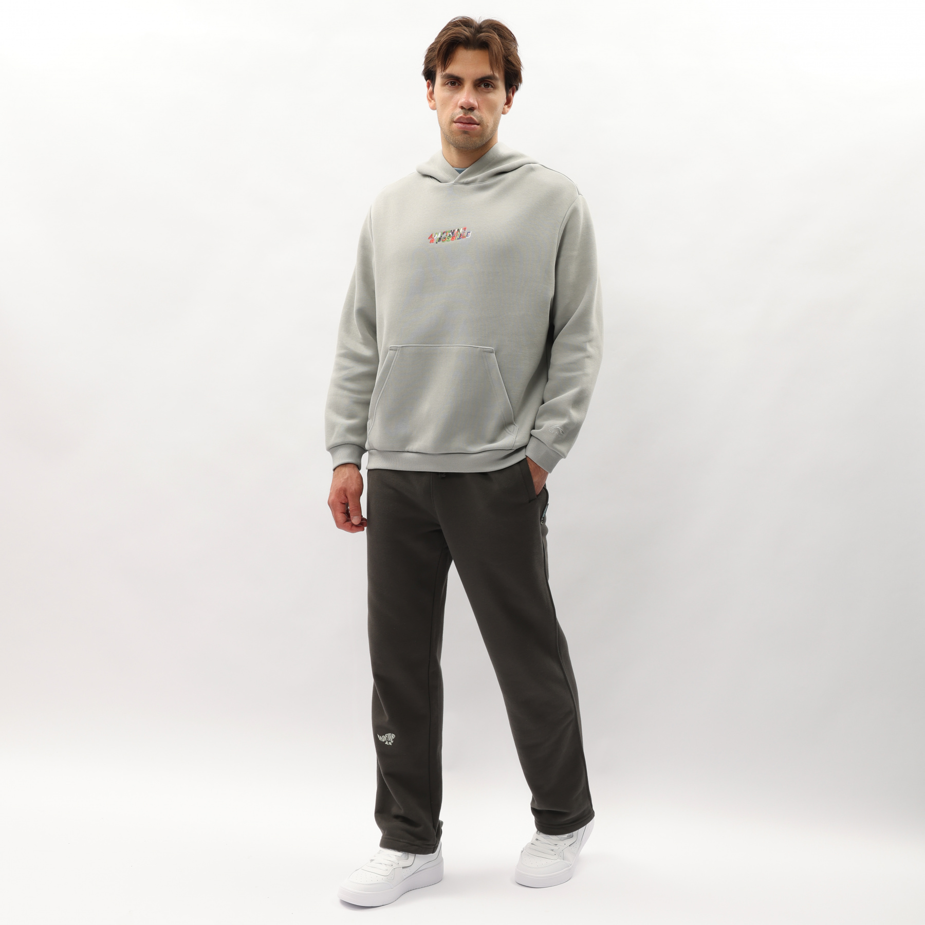 AWDU023-1 Худи Sports Life серый